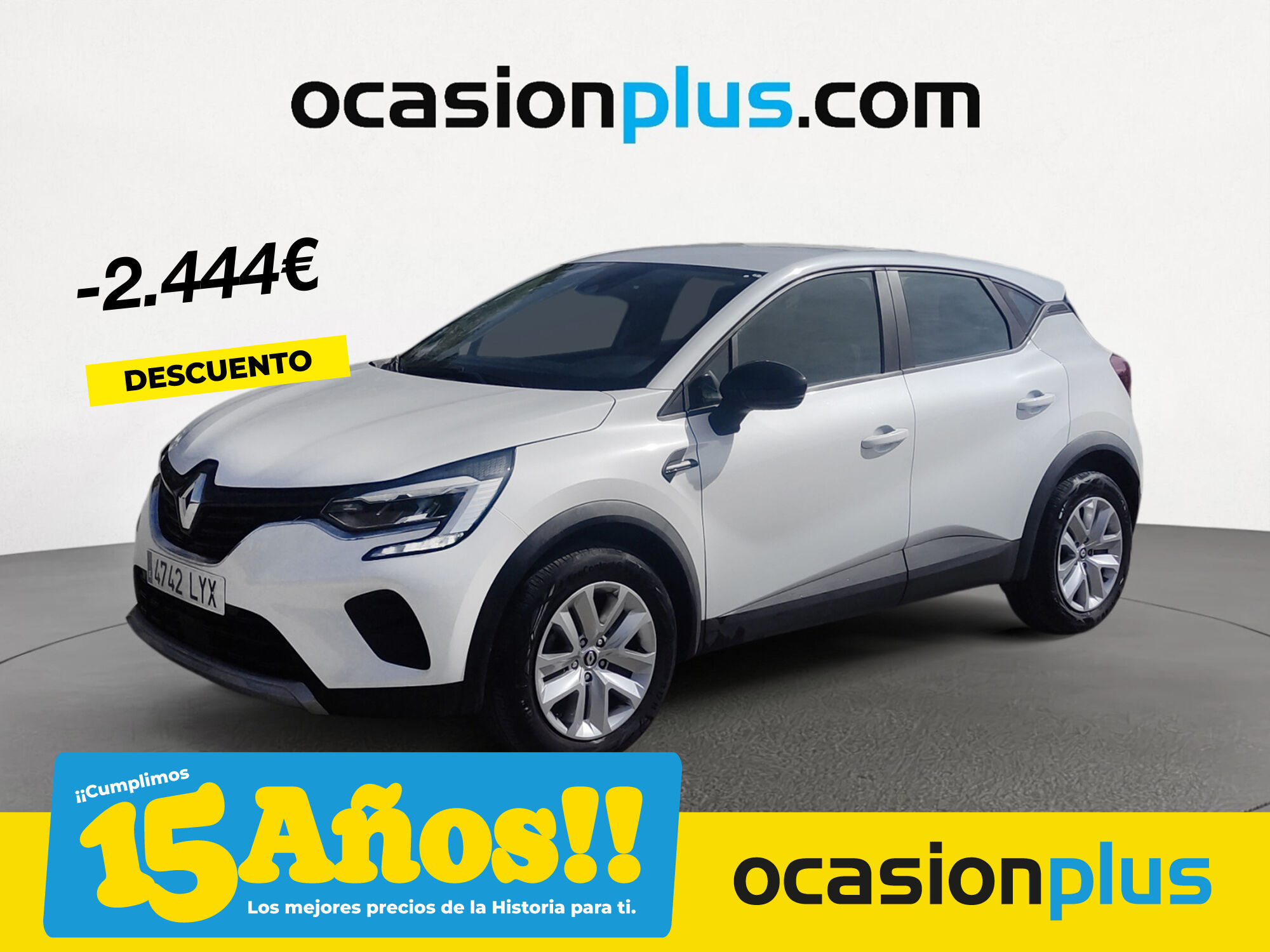 RENAULT Captur (Intens TCe GLP 74 kW (100 CV)) en Madrid
