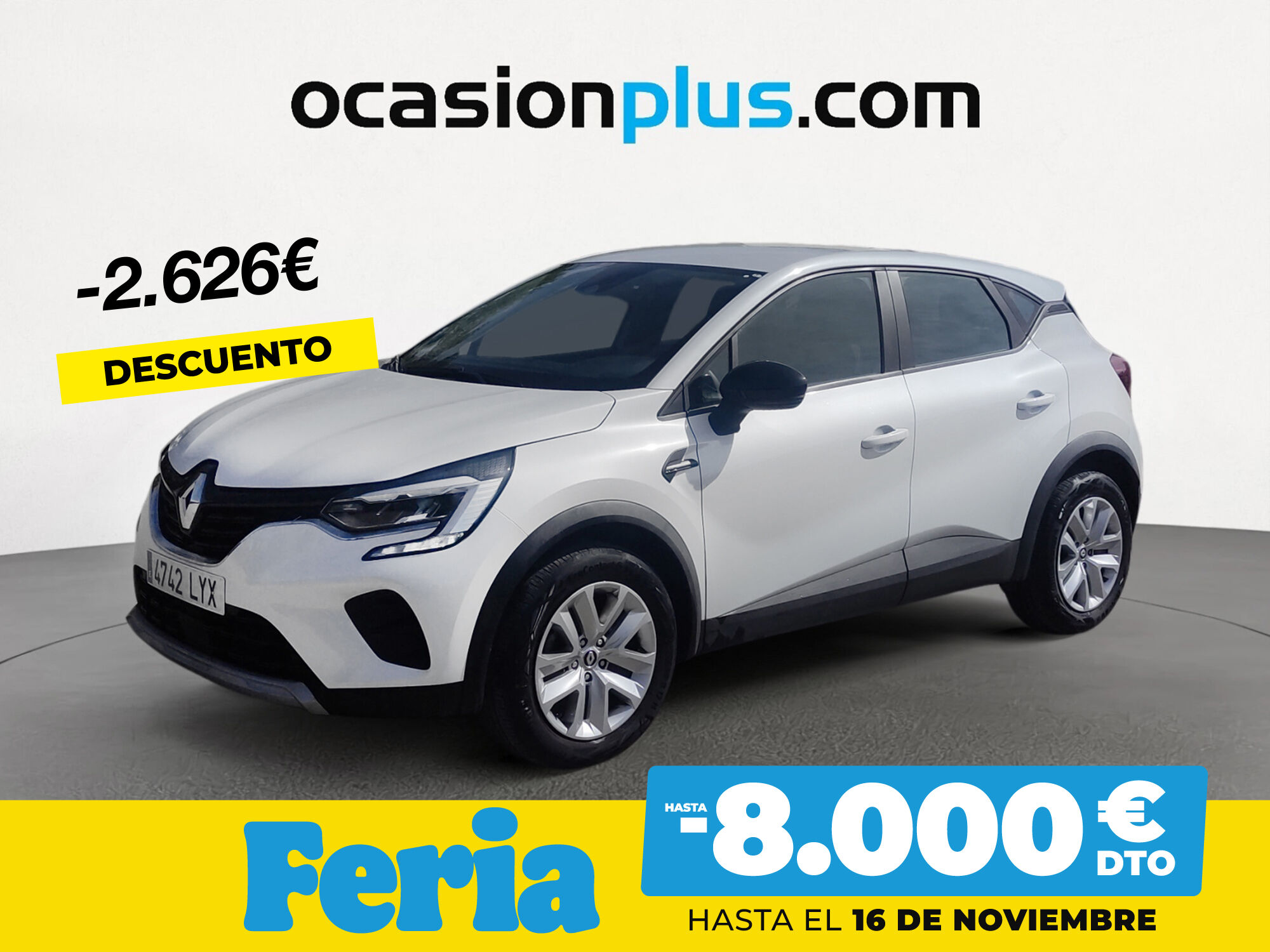 RENAULT Captur (Intens TCe GLP 74 kW (100 CV)) en Madrid