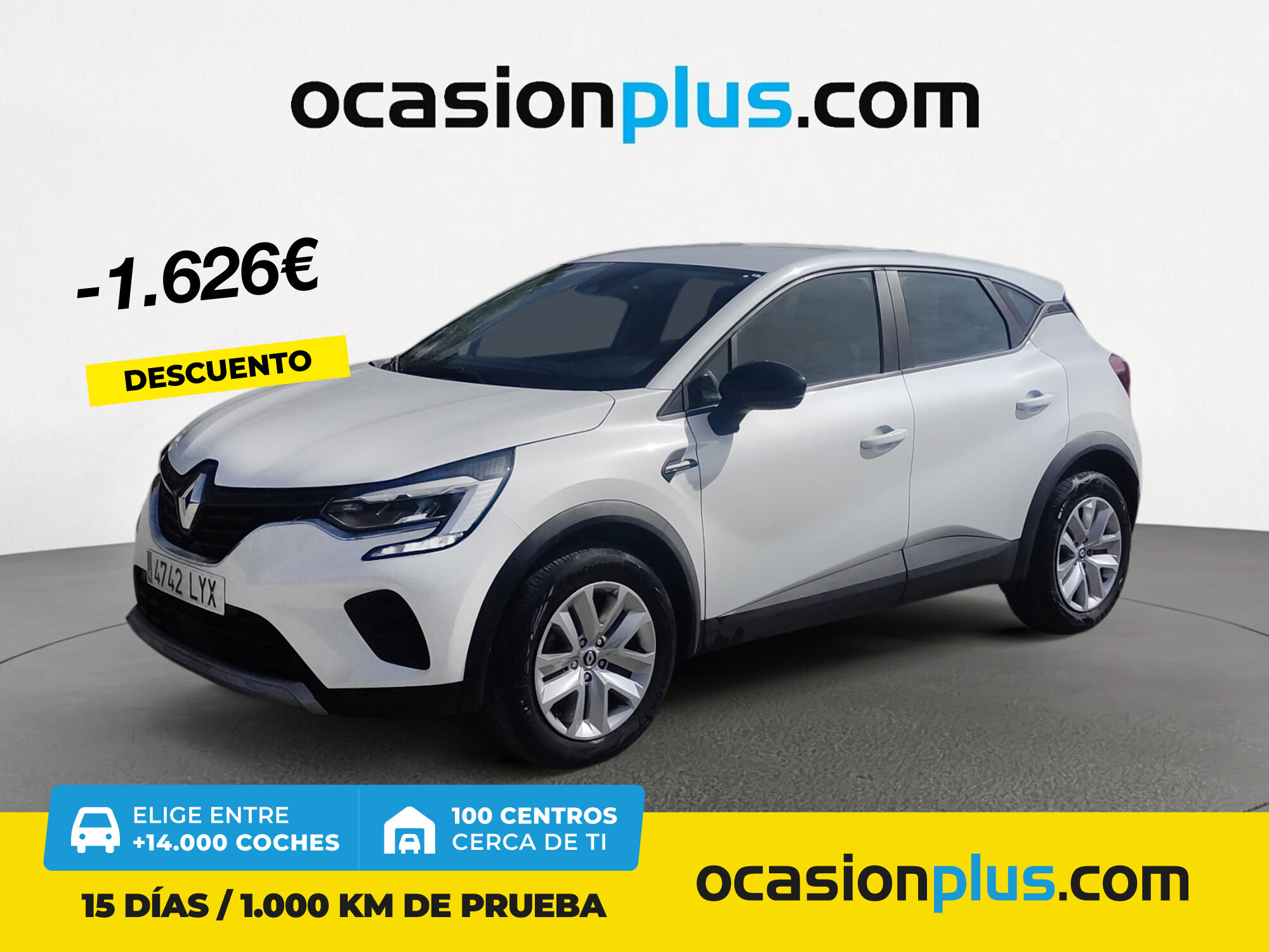 RENAULT Captur (Intens TCe GLP 74 kW (100 CV)) en Madrid