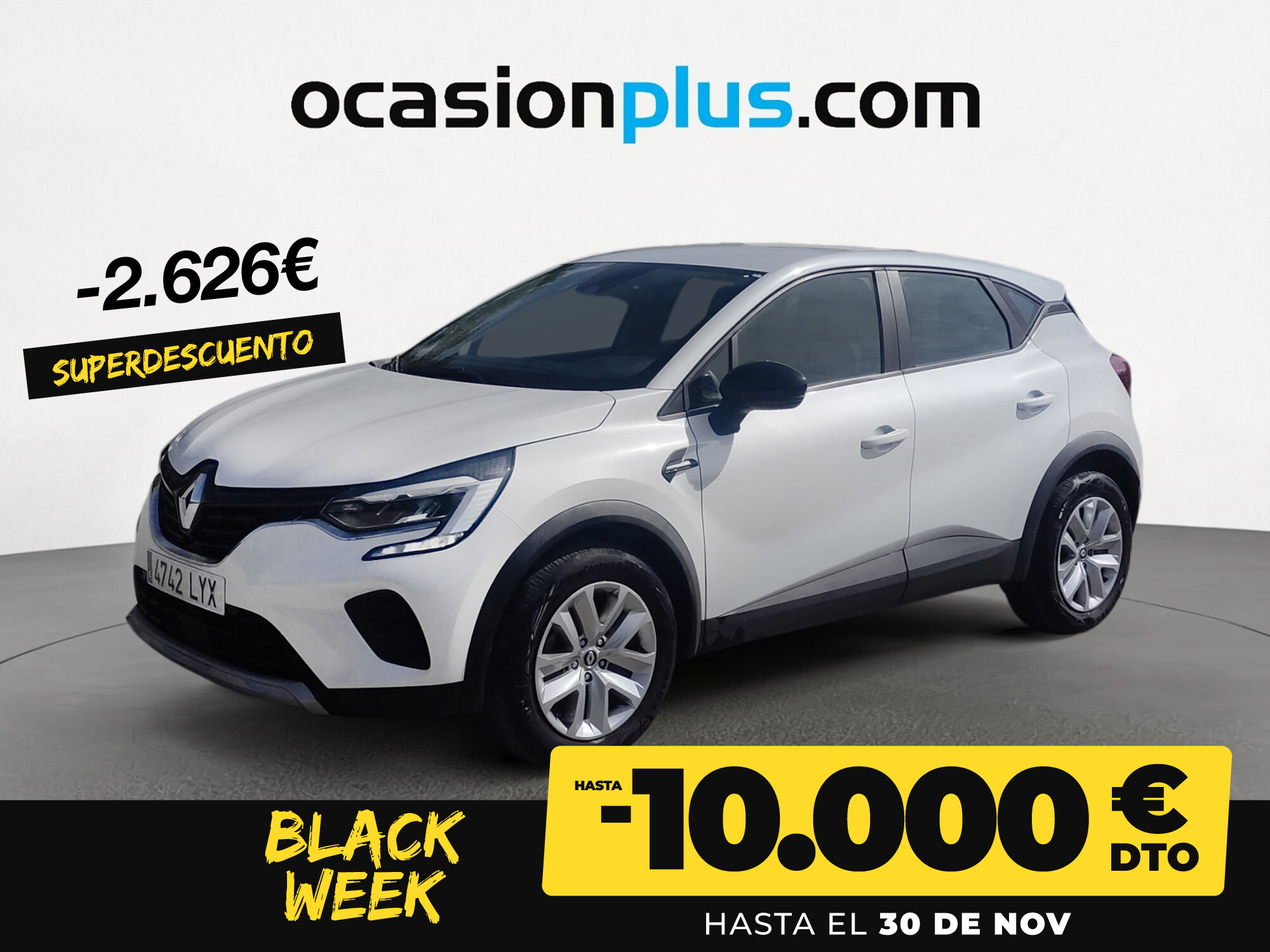 RENAULT Captur (Intens TCe GLP 74 kW (100 CV)) en Madrid