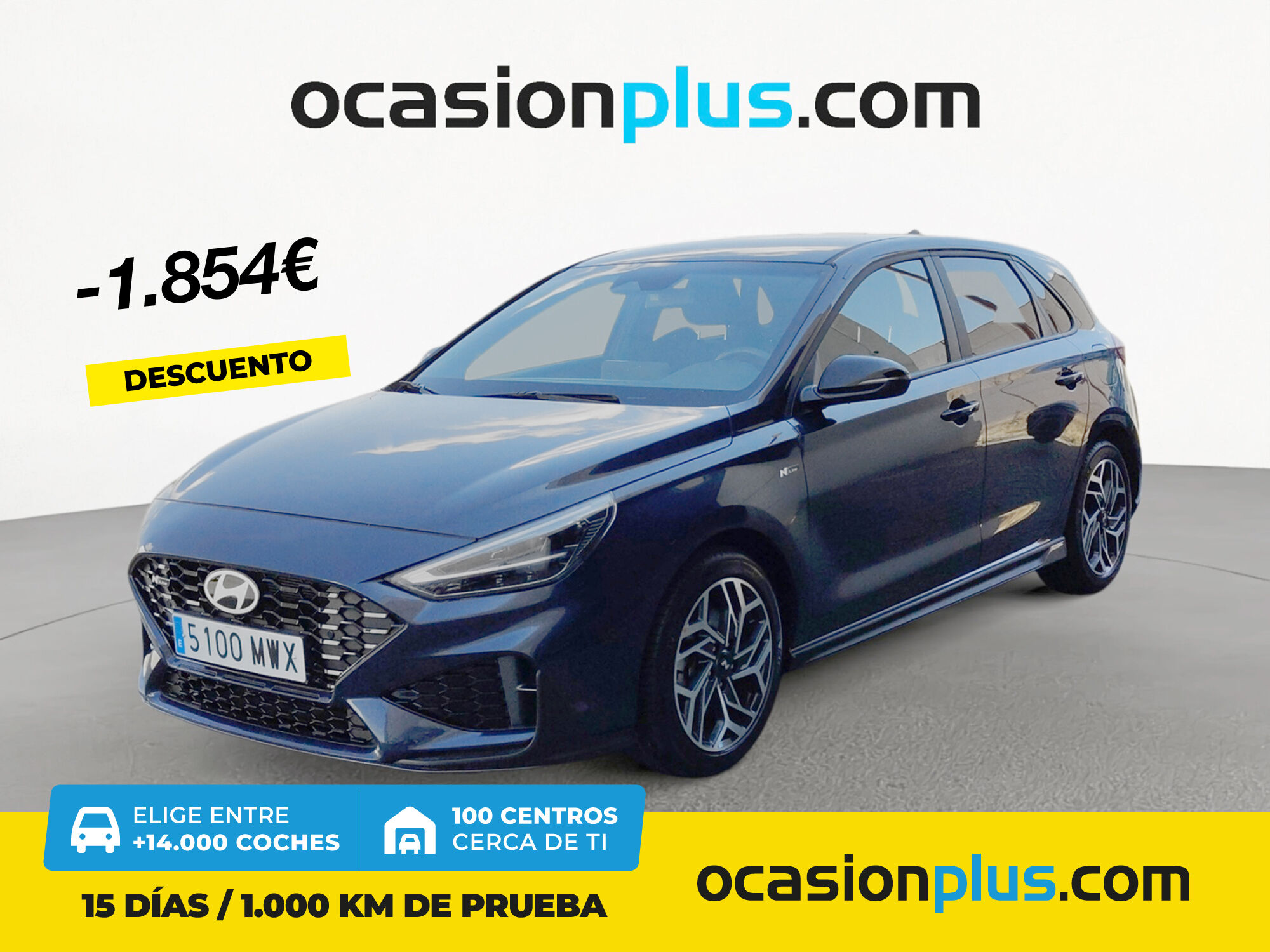 HYUNDAI i30 (1.0 TGDI N Line 74 kW (100 CV)) en Madrid