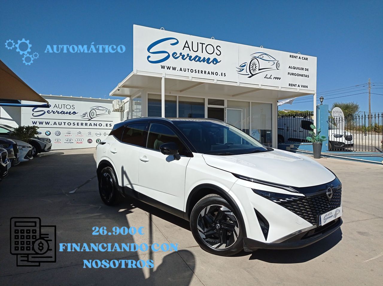 NISSAN Qashqai (DIG-T 116kW CVT NConnecta) en Málaga