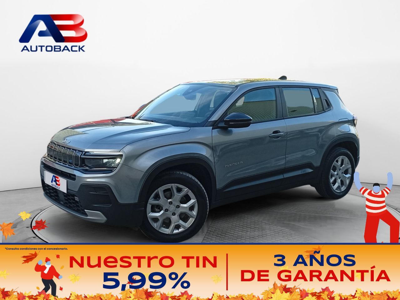 JEEP Avenger (BEV 115kW (156CV) Altitude) en Madrid