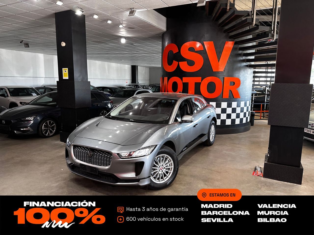 JAGUAR I-Pace (EV400 HSE AUTO 4WD) en Madrid