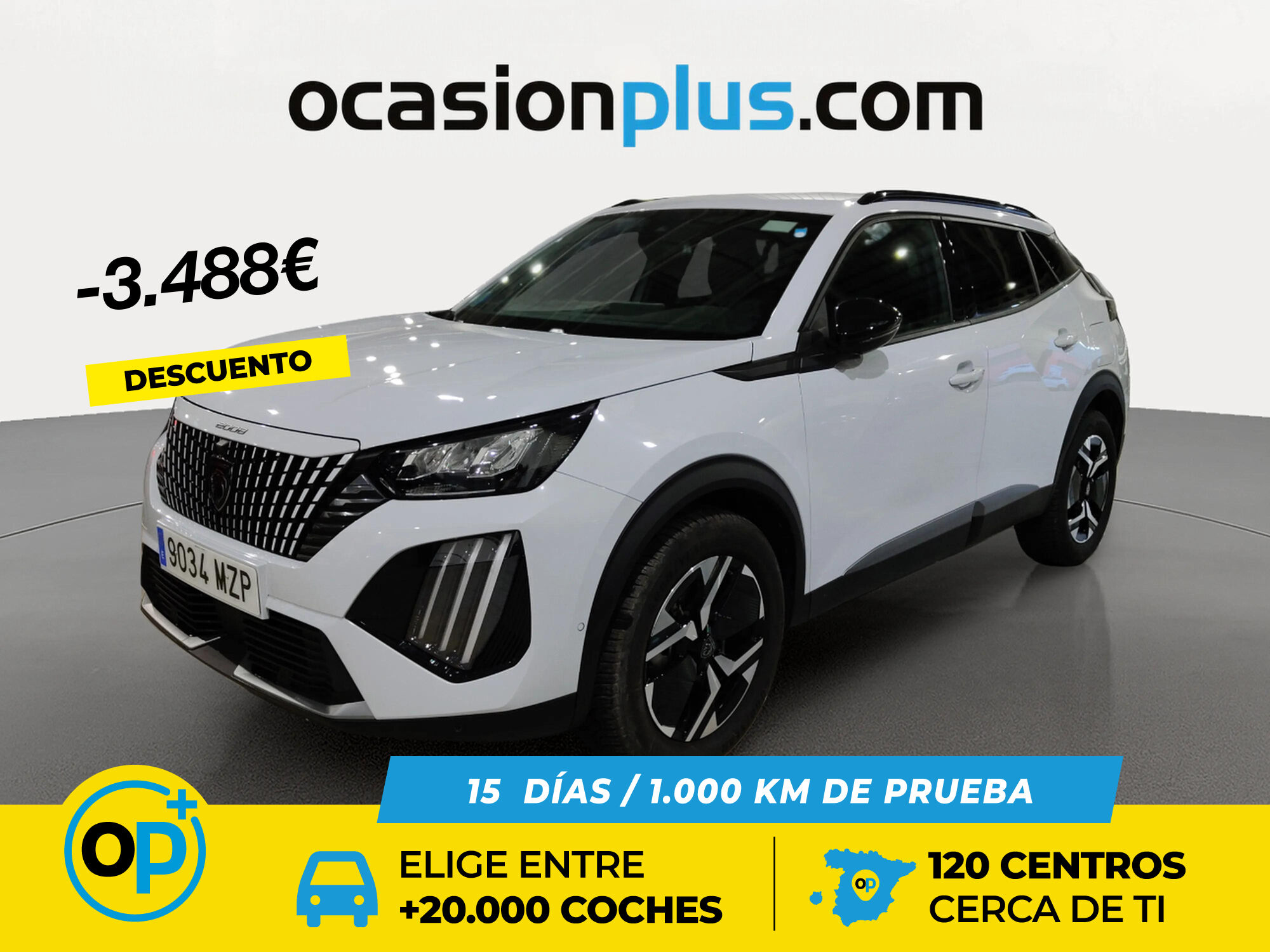 PEUGEOT 2008 (Allure Hybrid eDCS6 100 kW (136 CV)) en Madrid