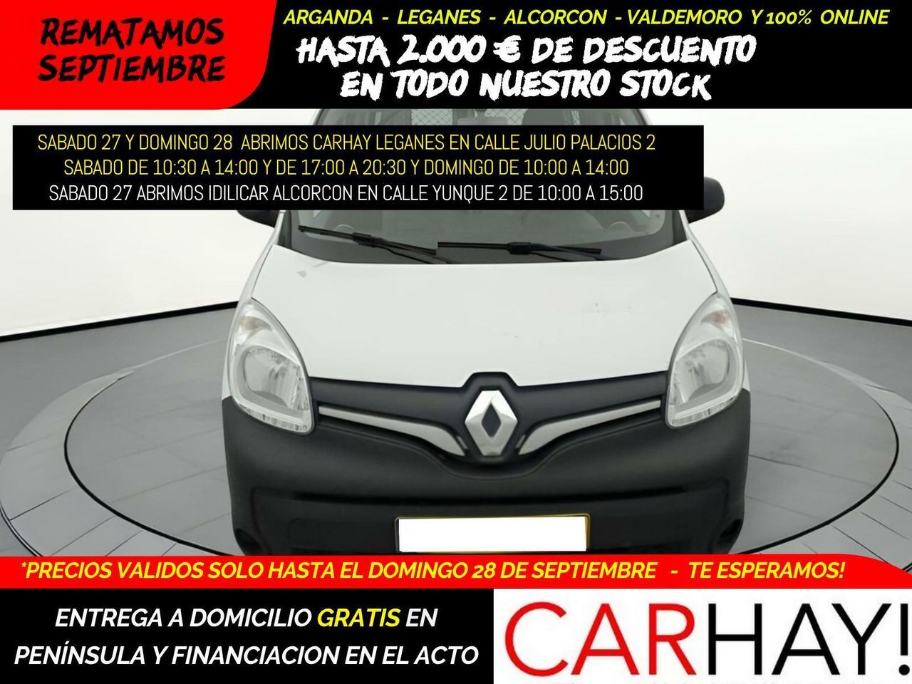 RENAULT Kangoo (EXPRESS MAXI 1.5 Blue d Grand Confort) en Madrid