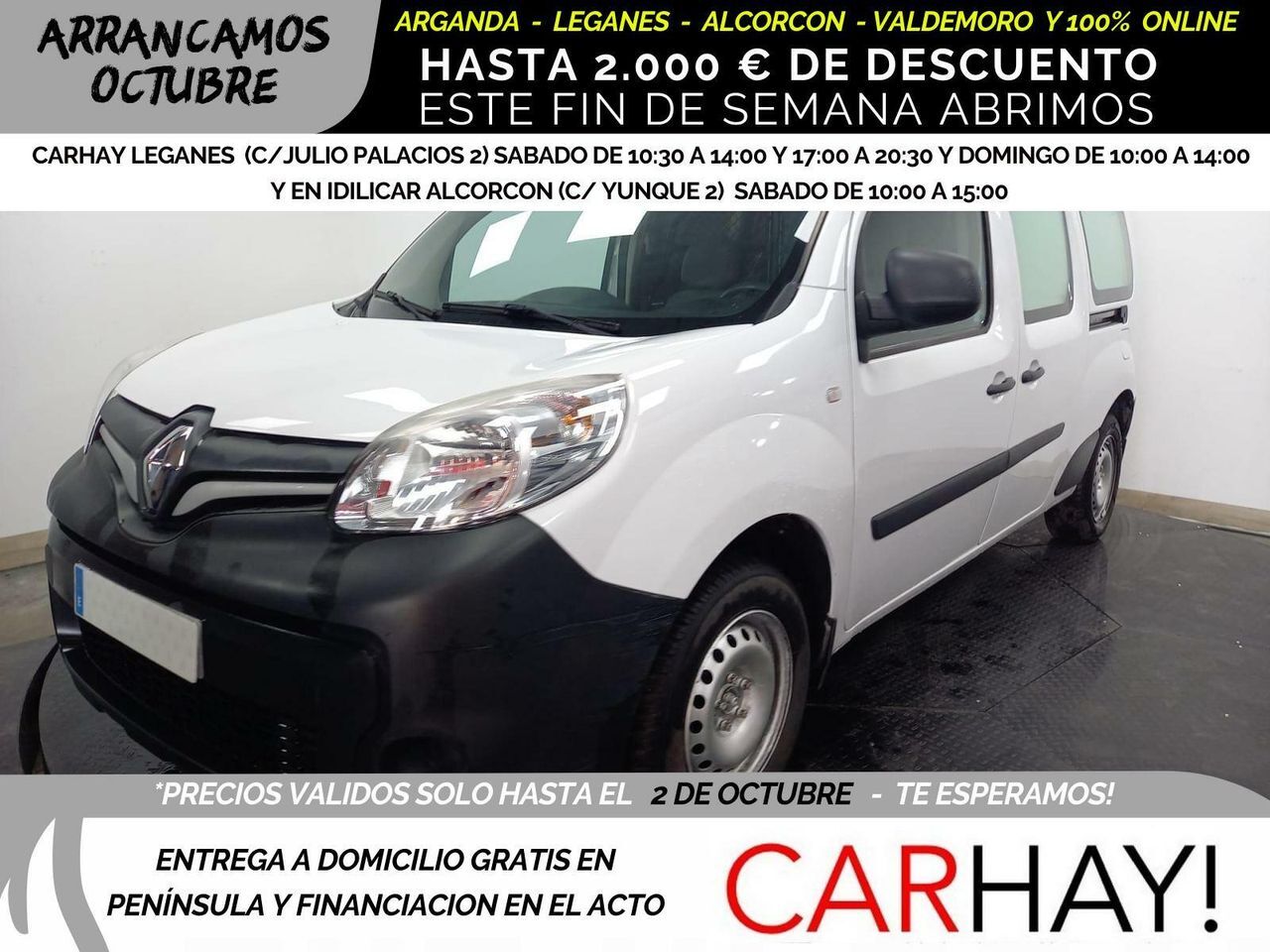 RENAULT Kangoo (EXPRESS MAXI 1.5 Blue d Grand Confort) en Madrid