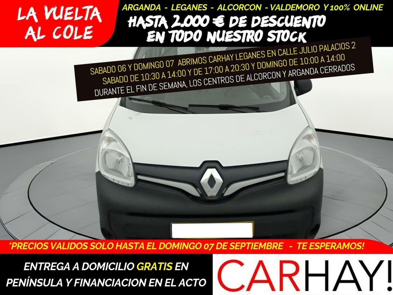 RENAULT Kangoo (EXPRESS MAXI 1.5 Blue d Grand Confort) en Madrid