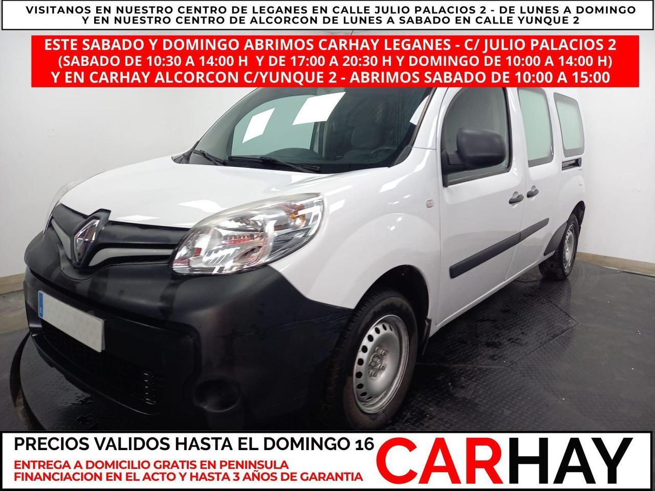 RENAULT Kangoo (EXPRESS MAXI 1.5 Blue d Grand Confort) en Madrid
