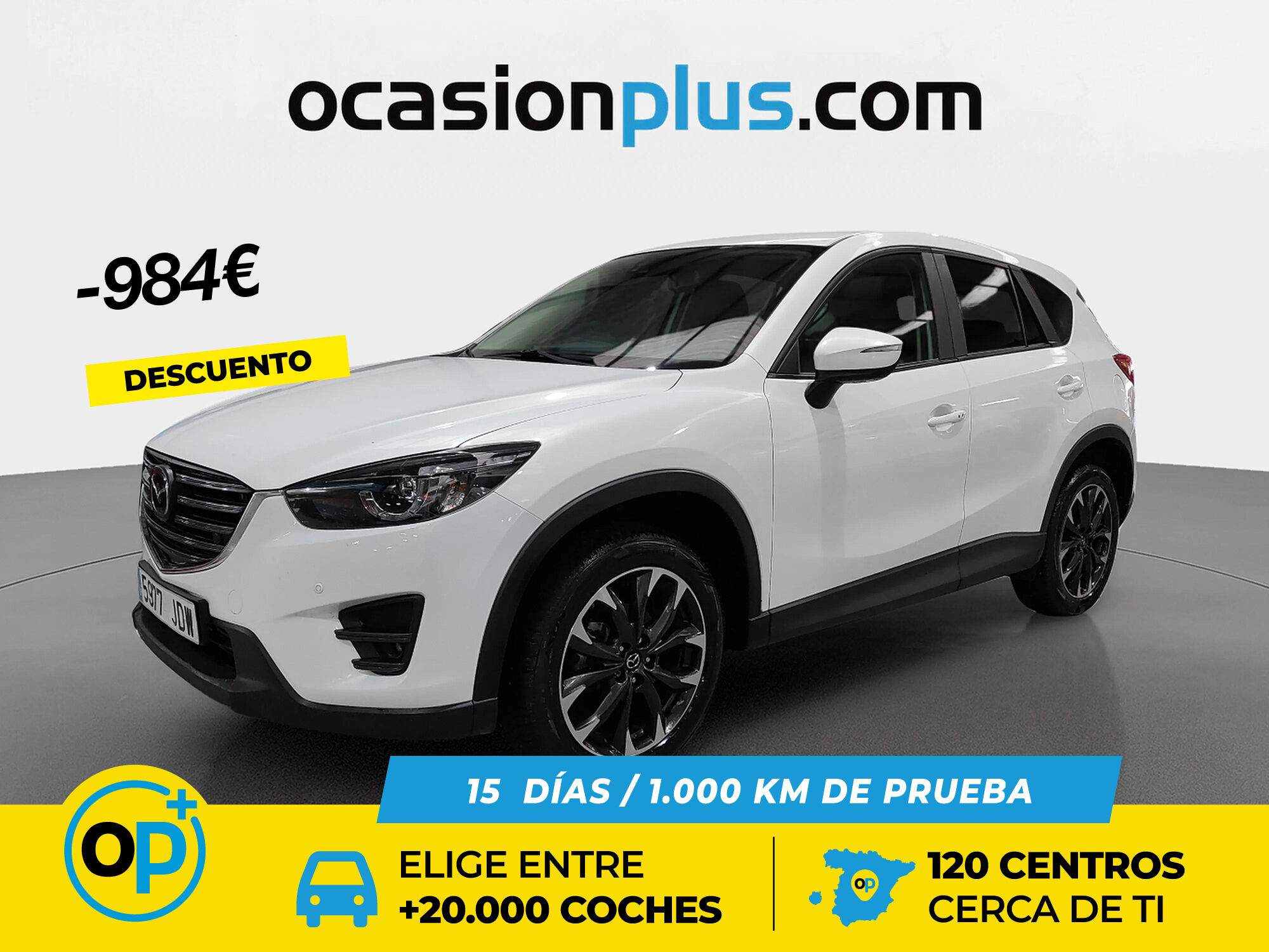 MAZDA CX-5 (2.2 DE Luxury 4WD AT 129 kW (175 CV)) en Madrid