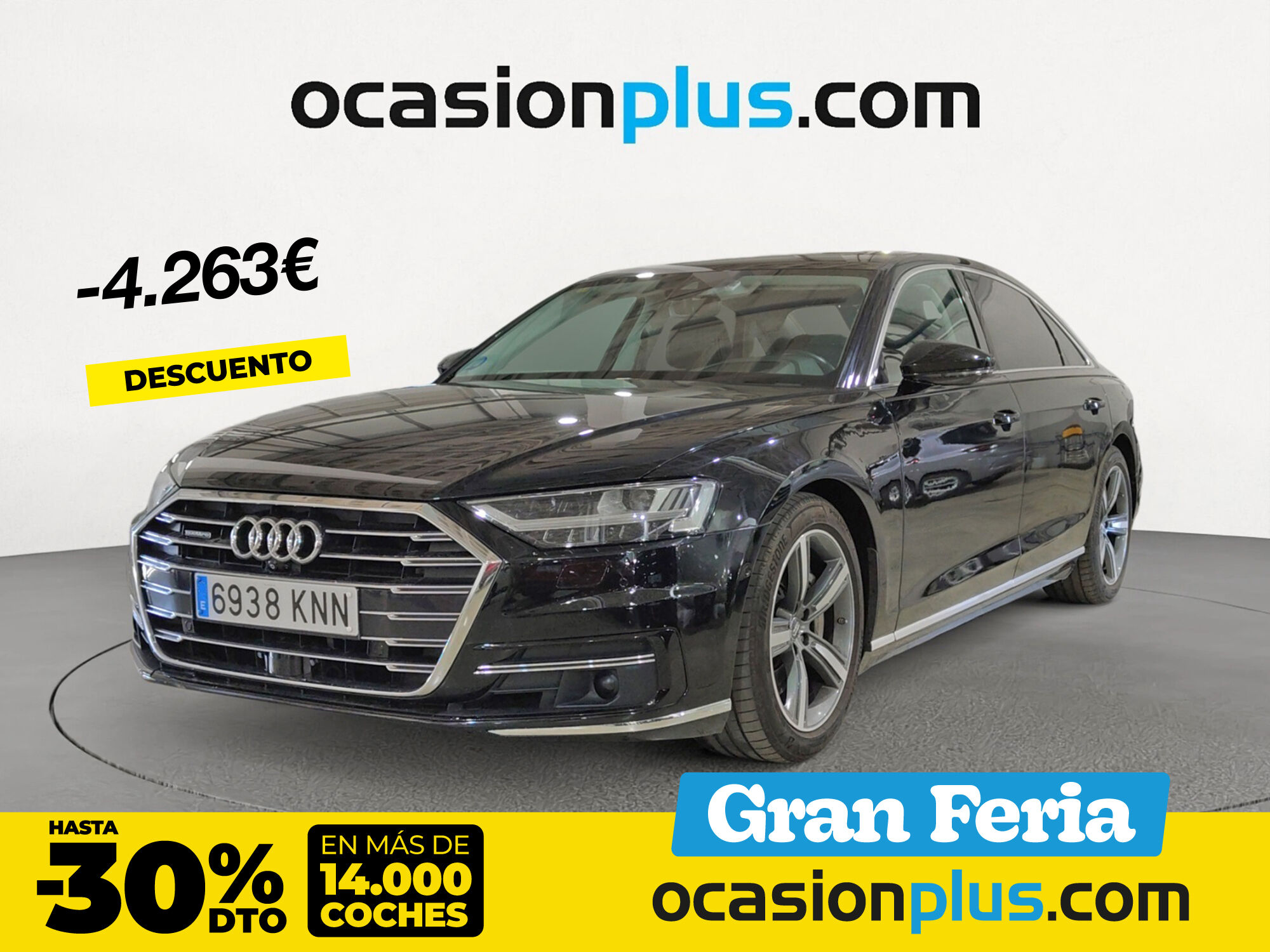 AUDI A8 (55 TFSI quattro 250 kW (340 CV) tiptronic) en Madrid