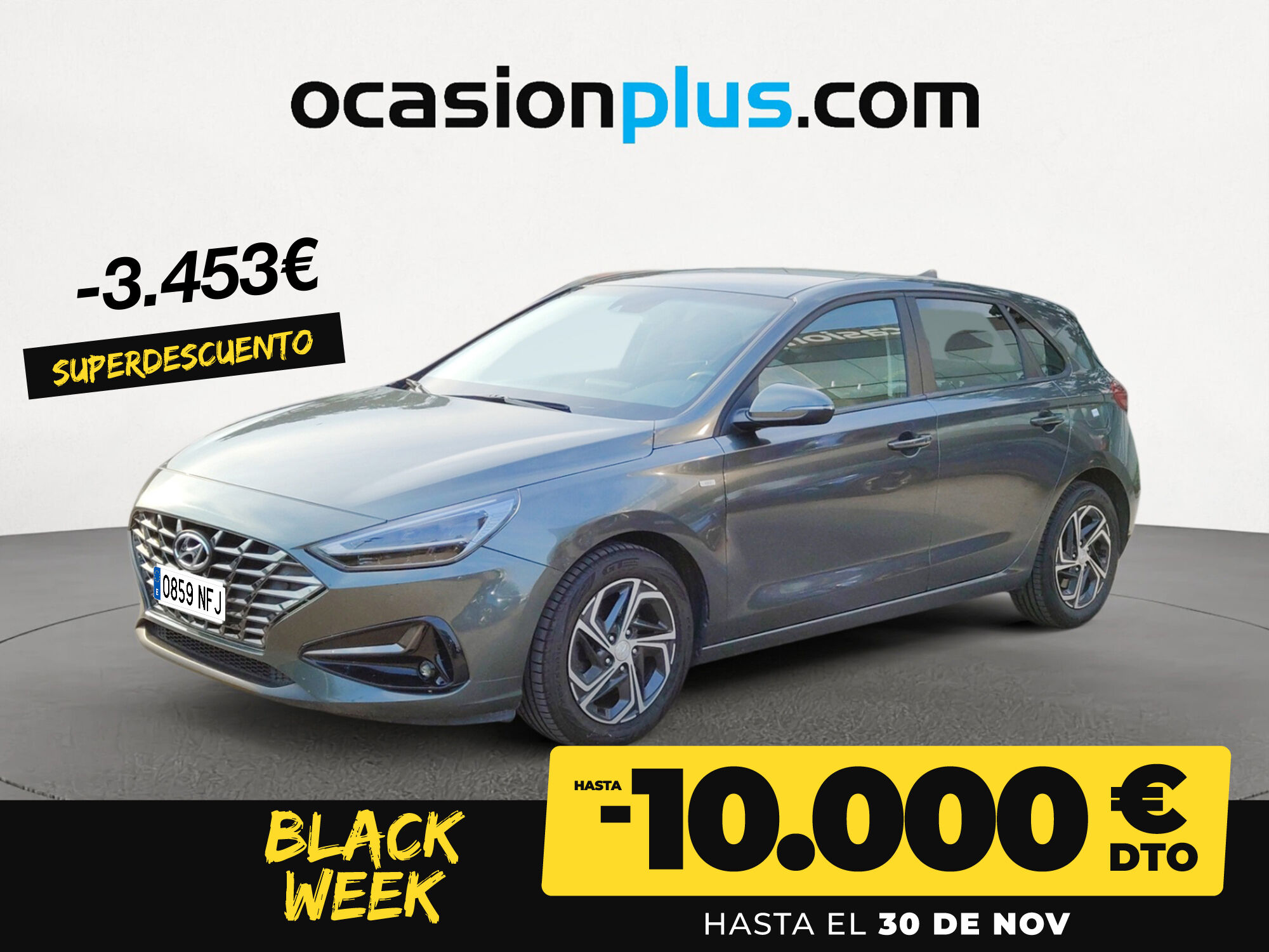 HYUNDAI i30 (1.0 TGDI 48V Tecno 88 kW (120 CV)) en Madrid