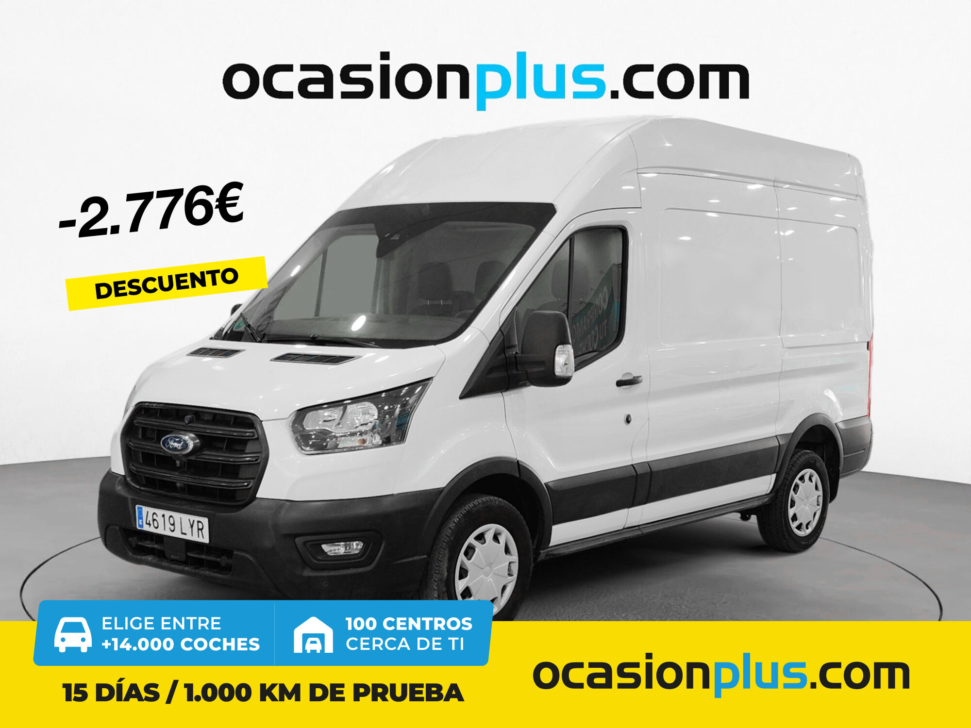 FORD Transit (Furgon 350 MHEV L2H2 Trend FWD 96 kW (130 CV)) en Madrid