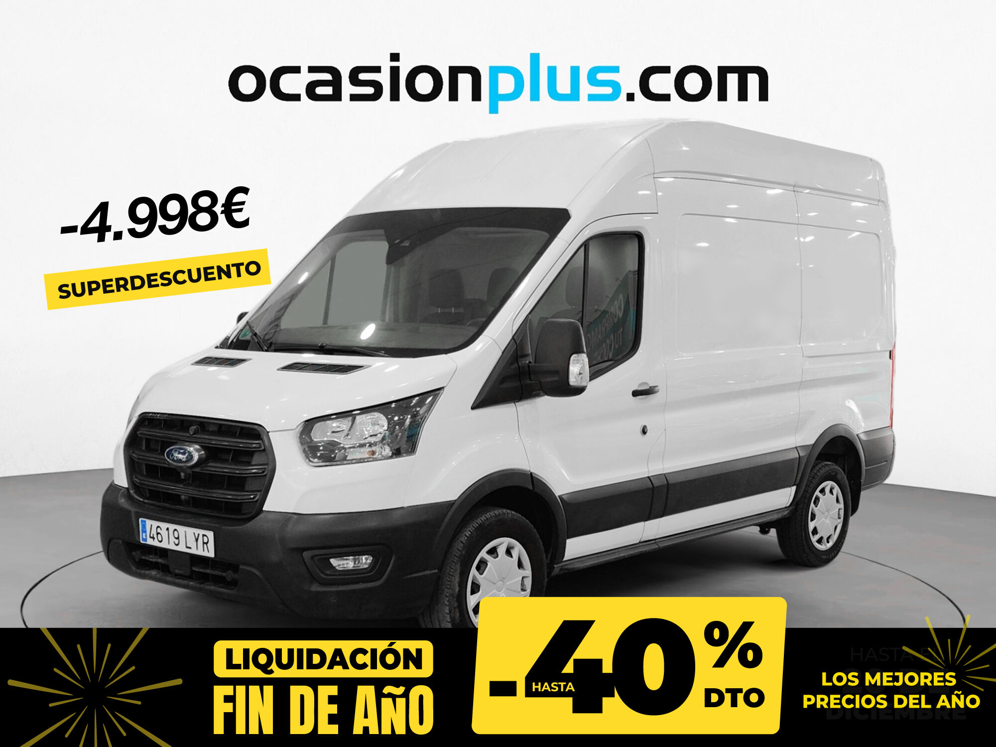 FORD Transit (Furgon 350 MHEV L2H2 Trend FWD 96 kW (130 CV)) en Madrid