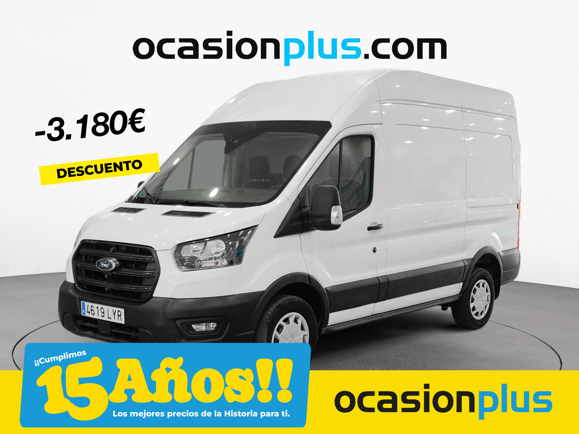 FORD Transit (Furgon 350 MHEV L2H2 Trend FWD 96 kW (130 CV)) en Madrid