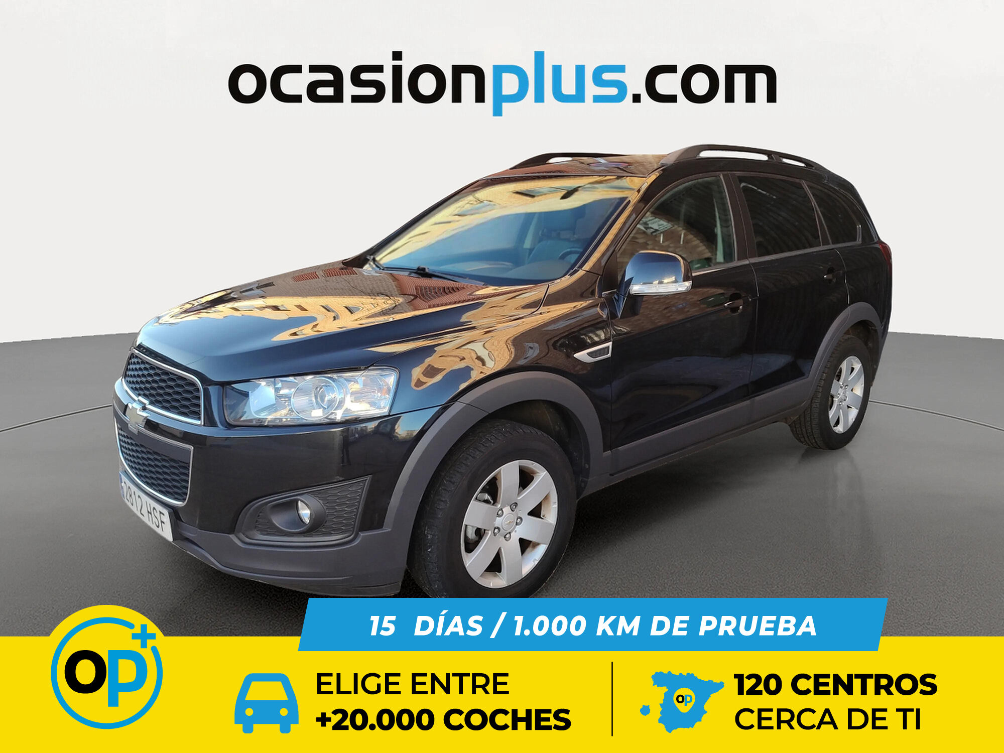 CHEVROLET Captiva (2.2 VCDI 16V LT FWD 7 Plazas 120 kW (163 CV)) en Madrid