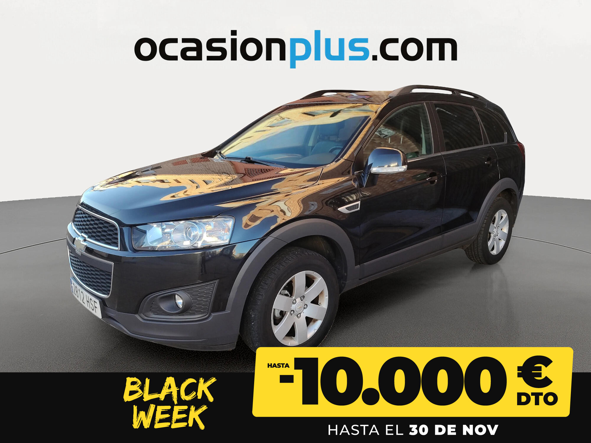 CHEVROLET Captiva (2.2 VCDI 16V LT FWD 7 Plazas 120 kW (163 CV)) en Madrid