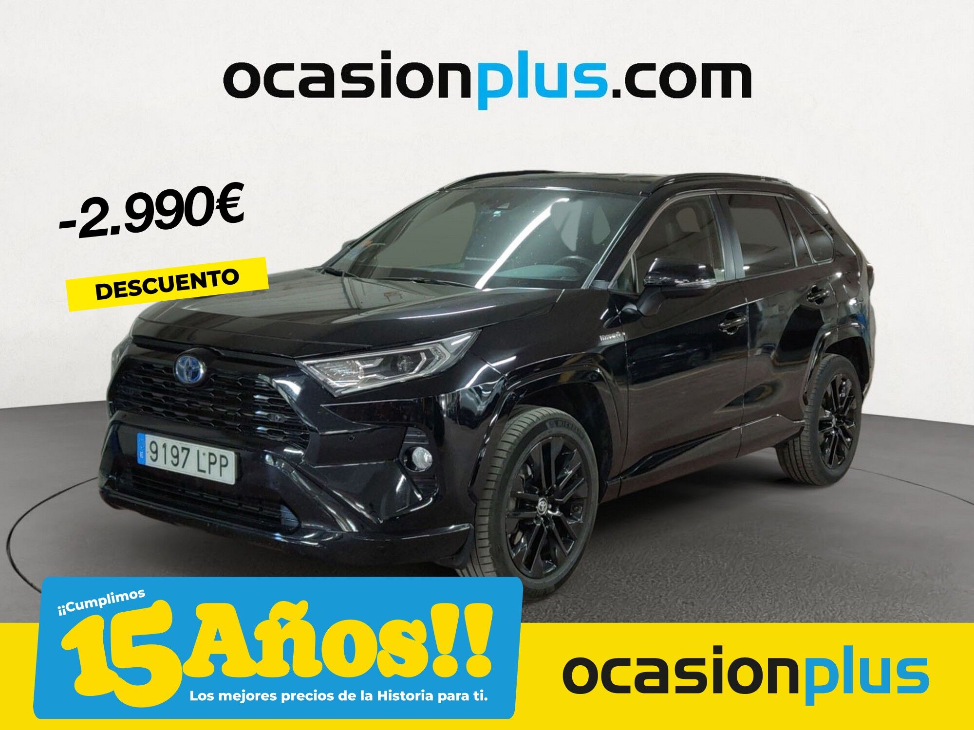 TOYOTA RAV-4 (2.5l hybrid Black Edition 4WD 163 kW (222 CV)) en Madrid