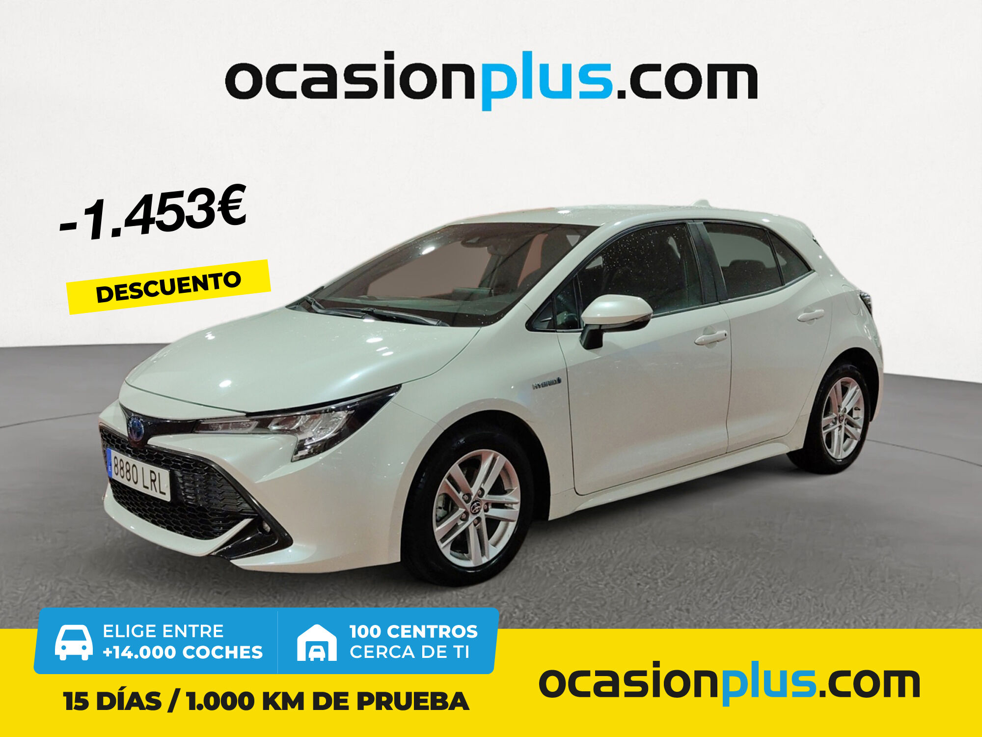 TOYOTA Corolla (1.8 125 Híbrido Active Tech E-CVT 90 kW (122 CV)) en Madrid