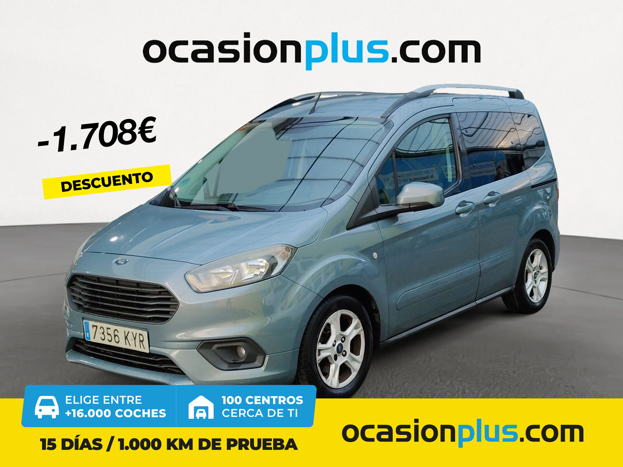 FORD Tourneo Courier (1.0 EcoBoost Trend 74 kW (100 CV)) en Madrid