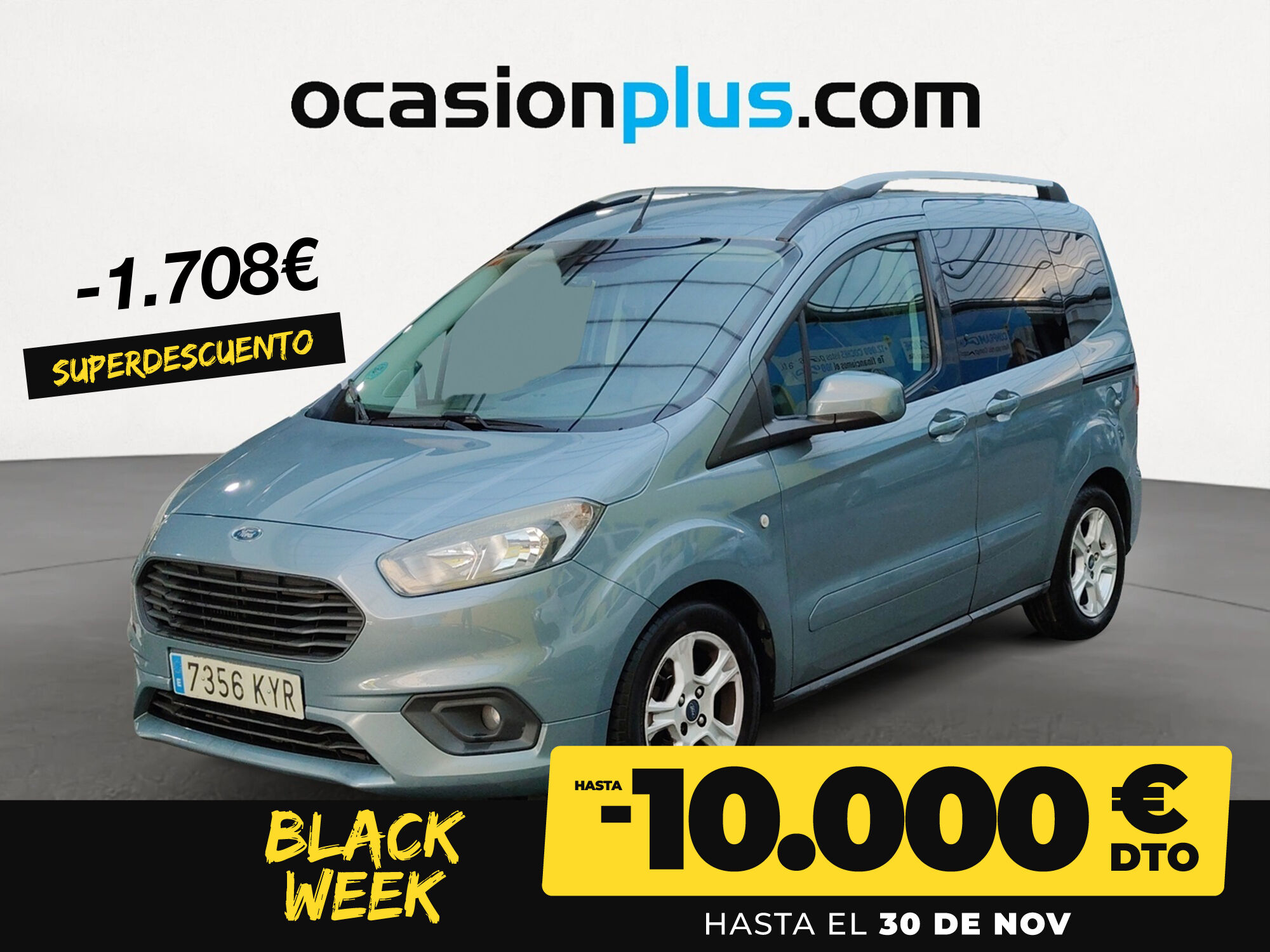 FORD Tourneo Courier (1.0 EcoBoost Trend 74 kW (100 CV)) en Madrid