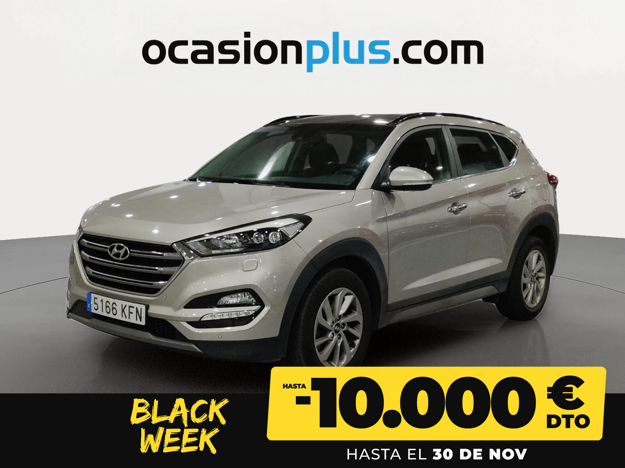 HYUNDAI Tucson (1.7 CRDI BlueDrive Tecno DCT 103 kW (141 CV)) en Madrid