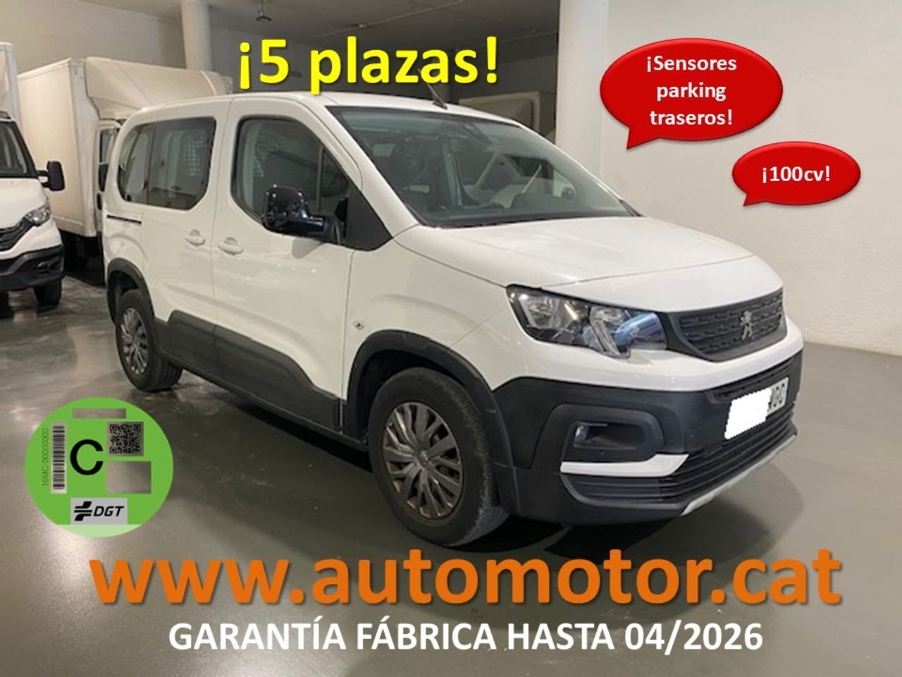 PEUGEOT Rifter (Active Pack Business BlueHDI 100cv) en Barcelona