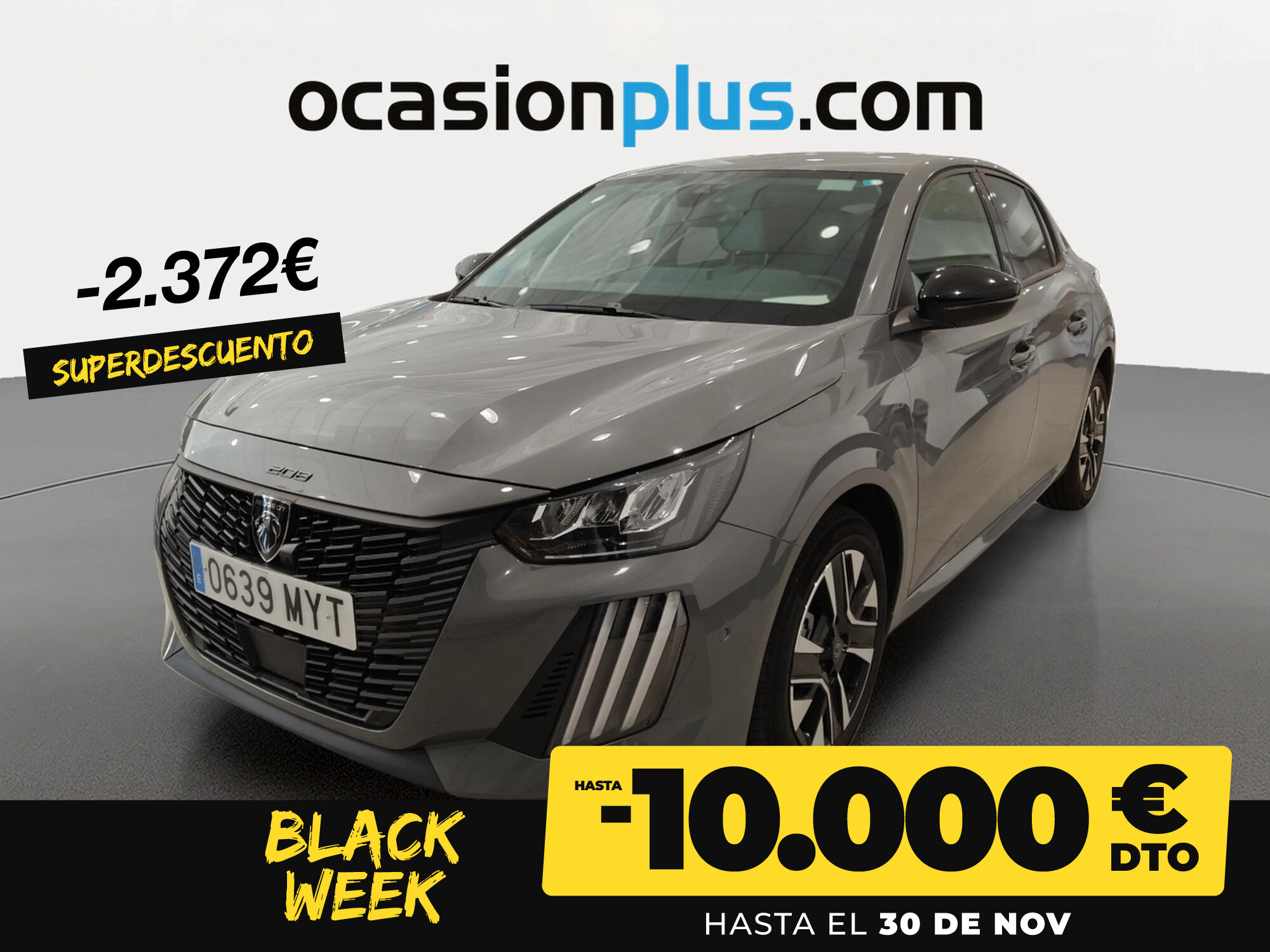 PEUGEOT 208 (Allure Hybrid eDCS6 75 kW (100 CV)) en Madrid