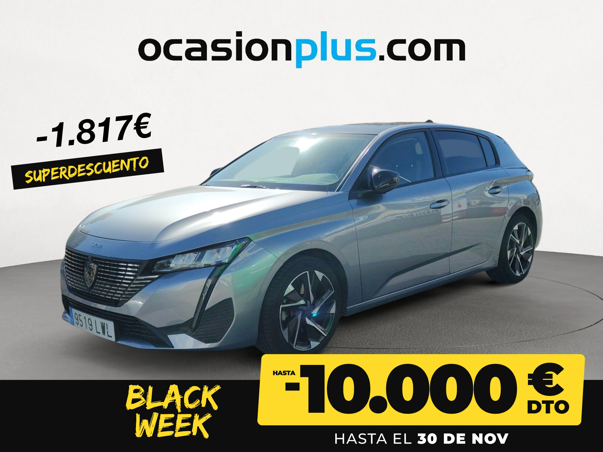 PEUGEOT 308 (Allure Pack BlueHDi 130 S&S EAT8 96 kW (130 CV)) en Madrid