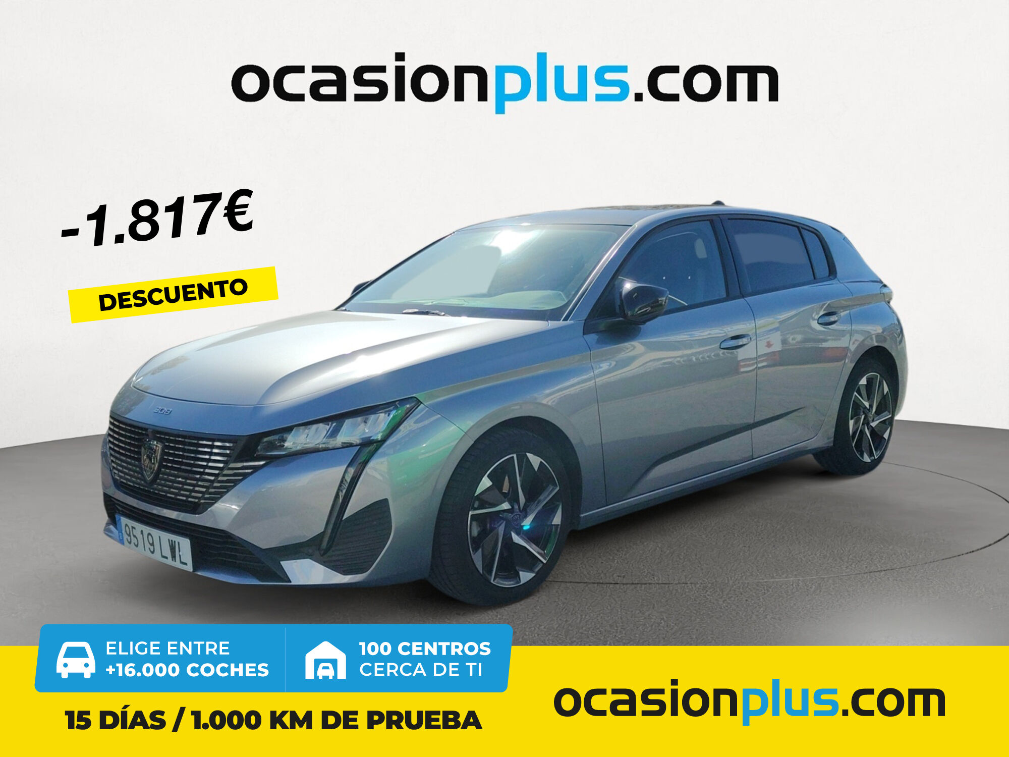 PEUGEOT 308 (Allure Pack BlueHDi 130 S&S EAT8 96 kW (130 CV)) en Madrid