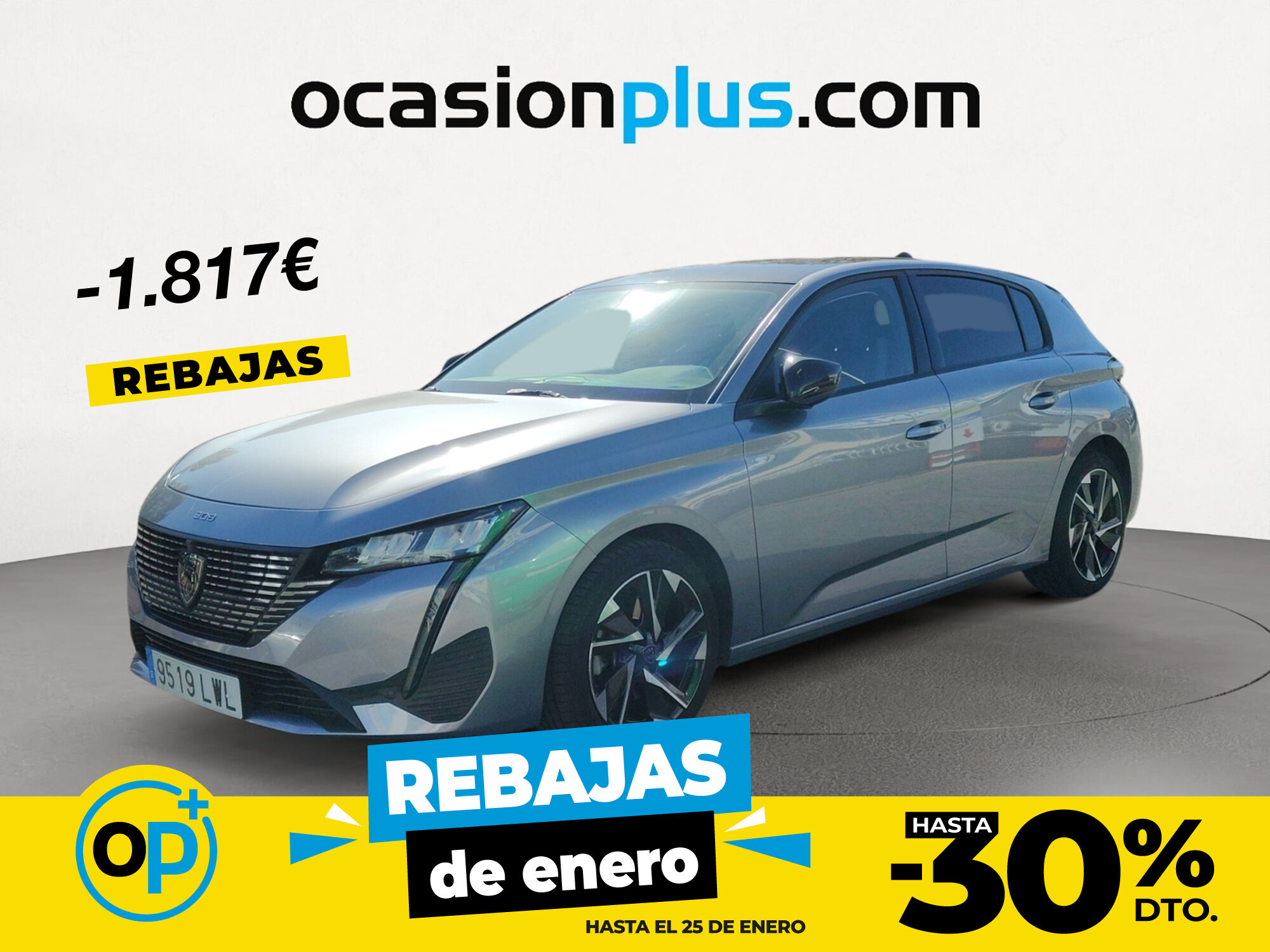 PEUGEOT 308 (Allure Pack BlueHDi 130 S&S EAT8 96 kW (130 CV)) en Madrid