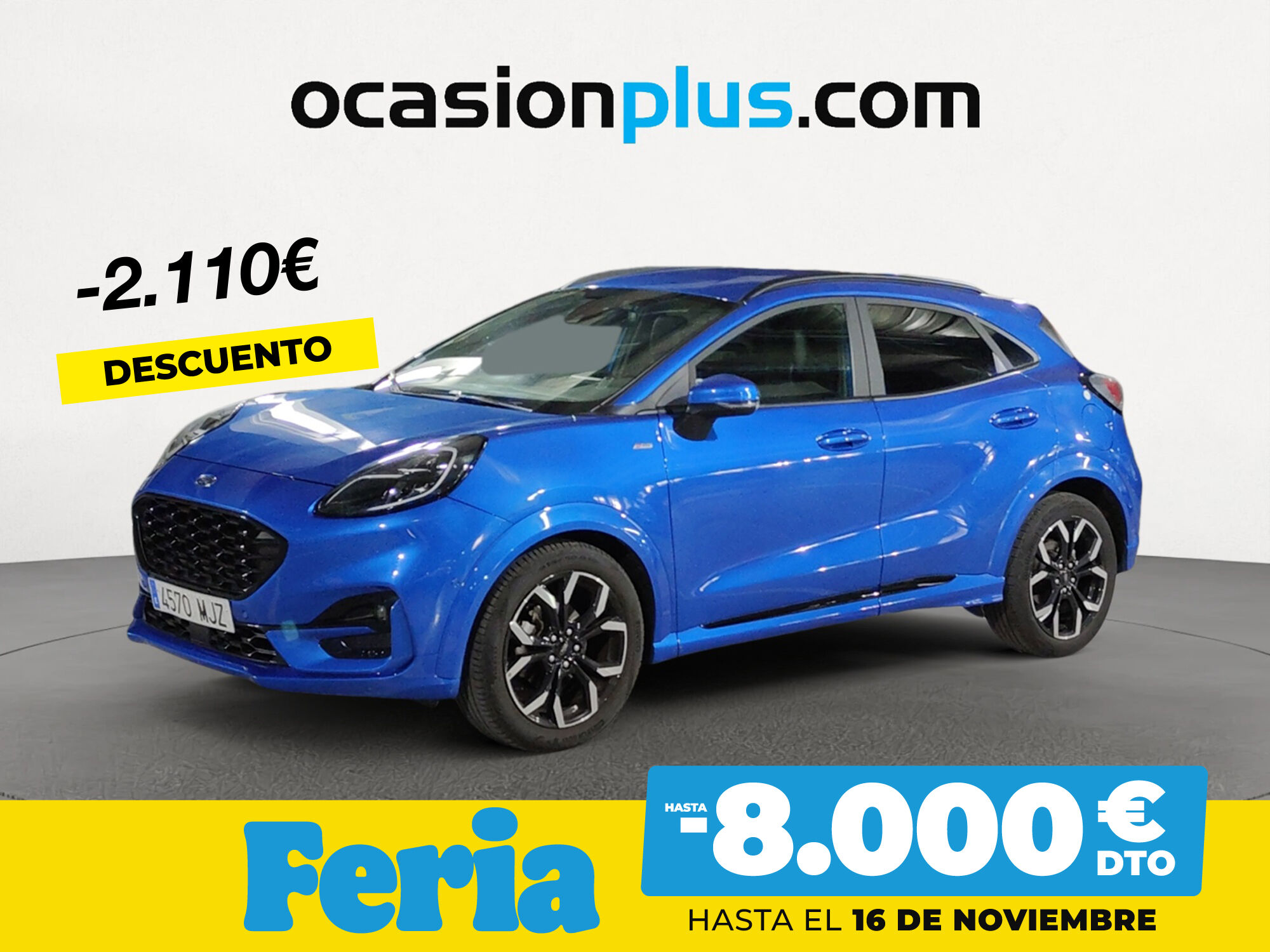 FORD Puma (1.0 EcoBoost MHEV ST-Line X Auto 114 kW (155 CV)) en Madrid