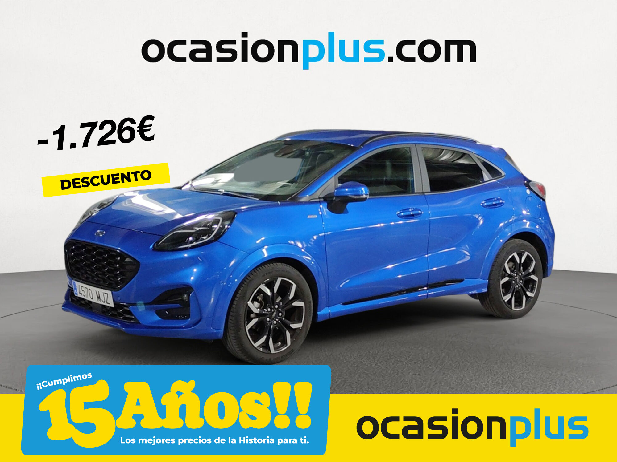 FORD Puma (1.0 EcoBoost MHEV ST-Line X Auto 114 kW (155 CV)) en Madrid