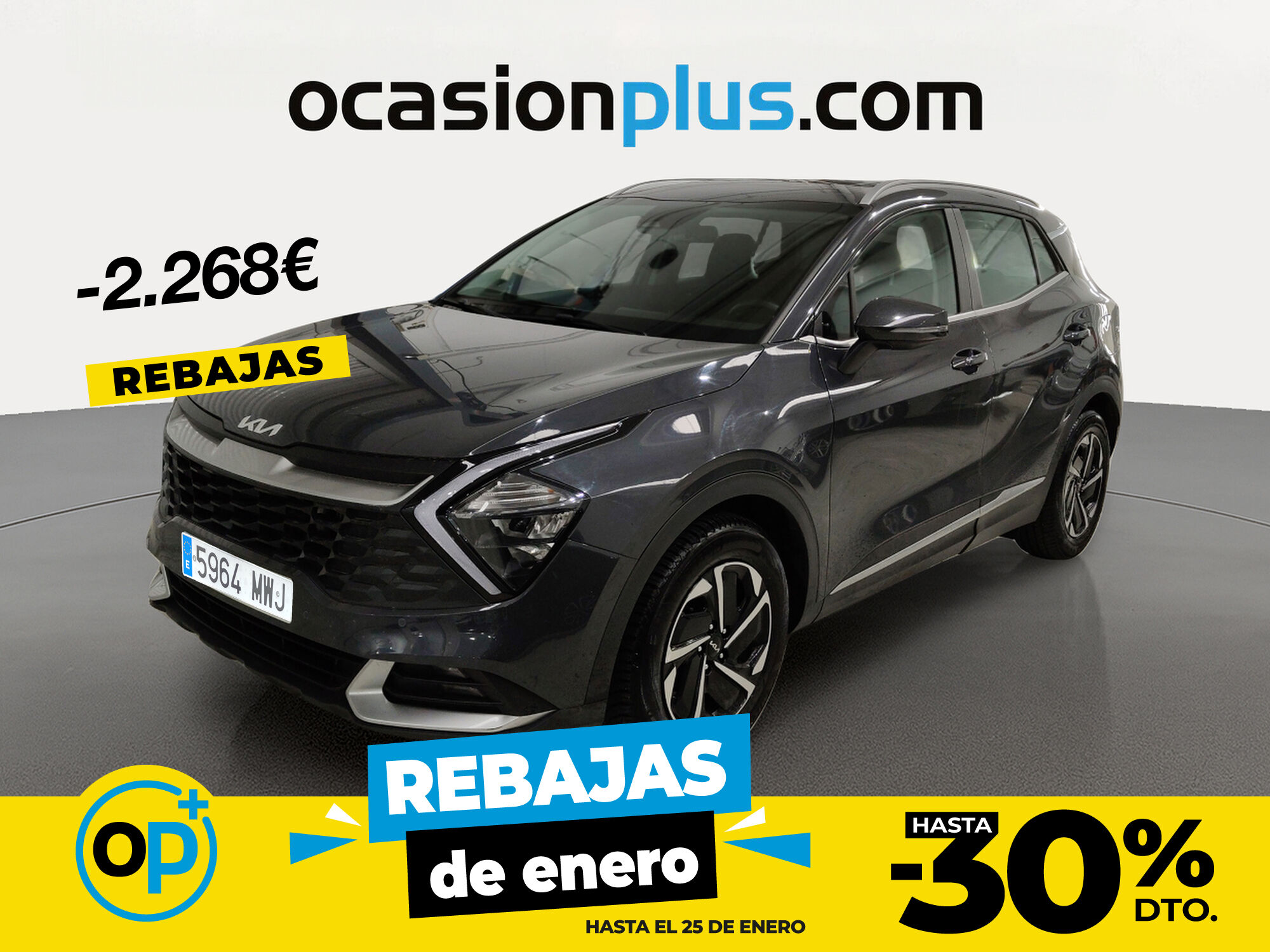 KIA Sportage (1.6 T-GDi MHEV Drive 4x2 118 kW (160 CV)) en Madrid