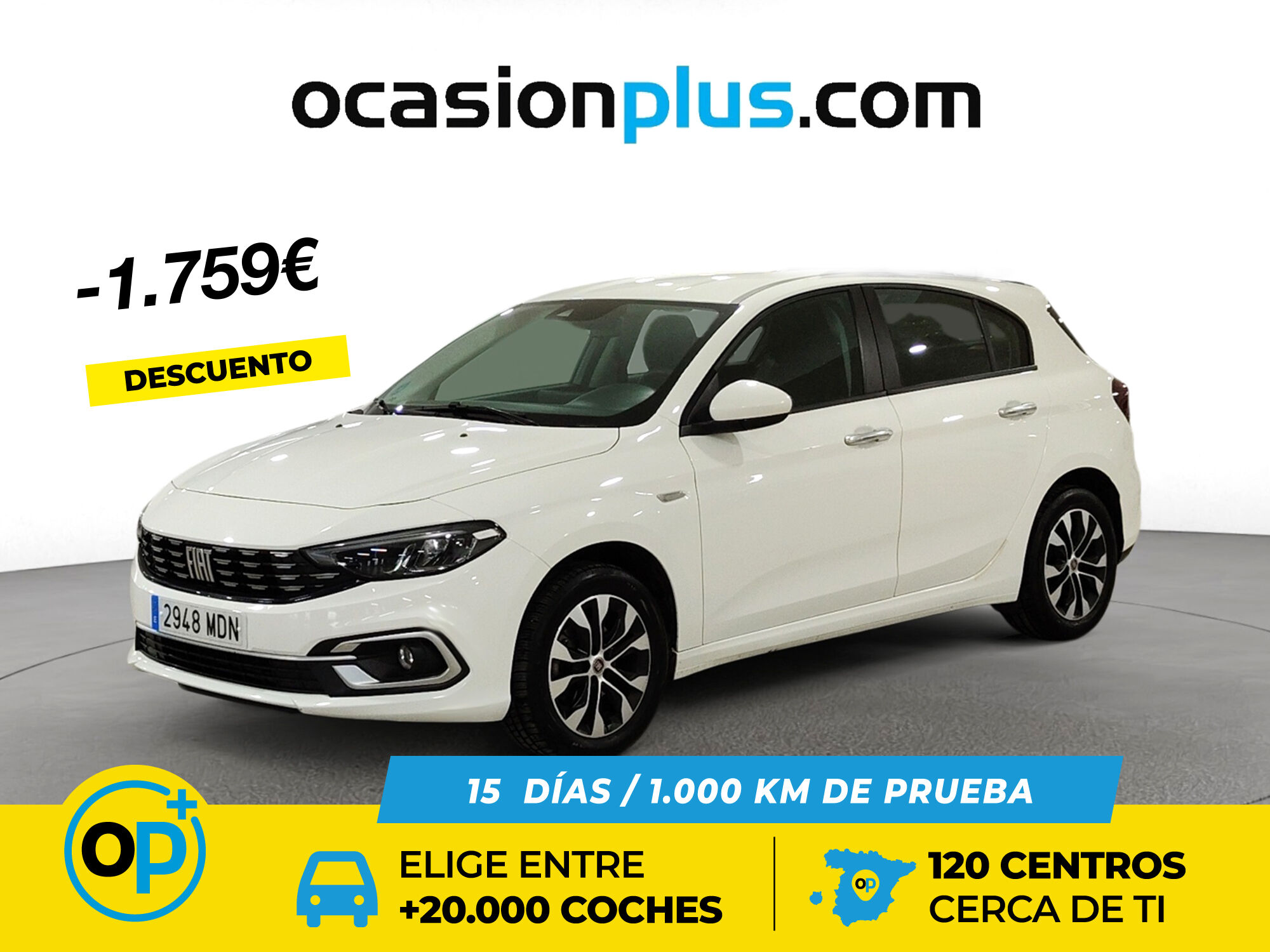 FIAT Tipo (1.0 City Life 74 kW (101 CV)) en Madrid