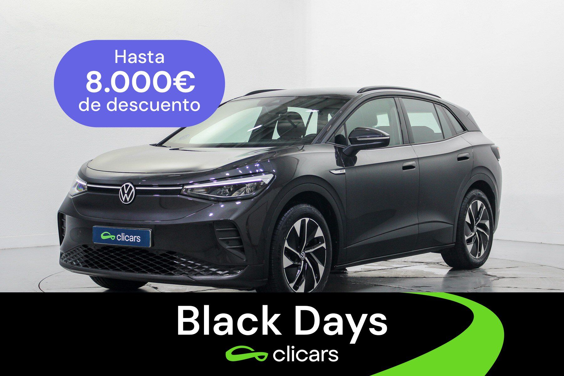 VOLKSWAGEN ID4 (ID.4 Pro Performance 150KW 77Kwh) en Madrid