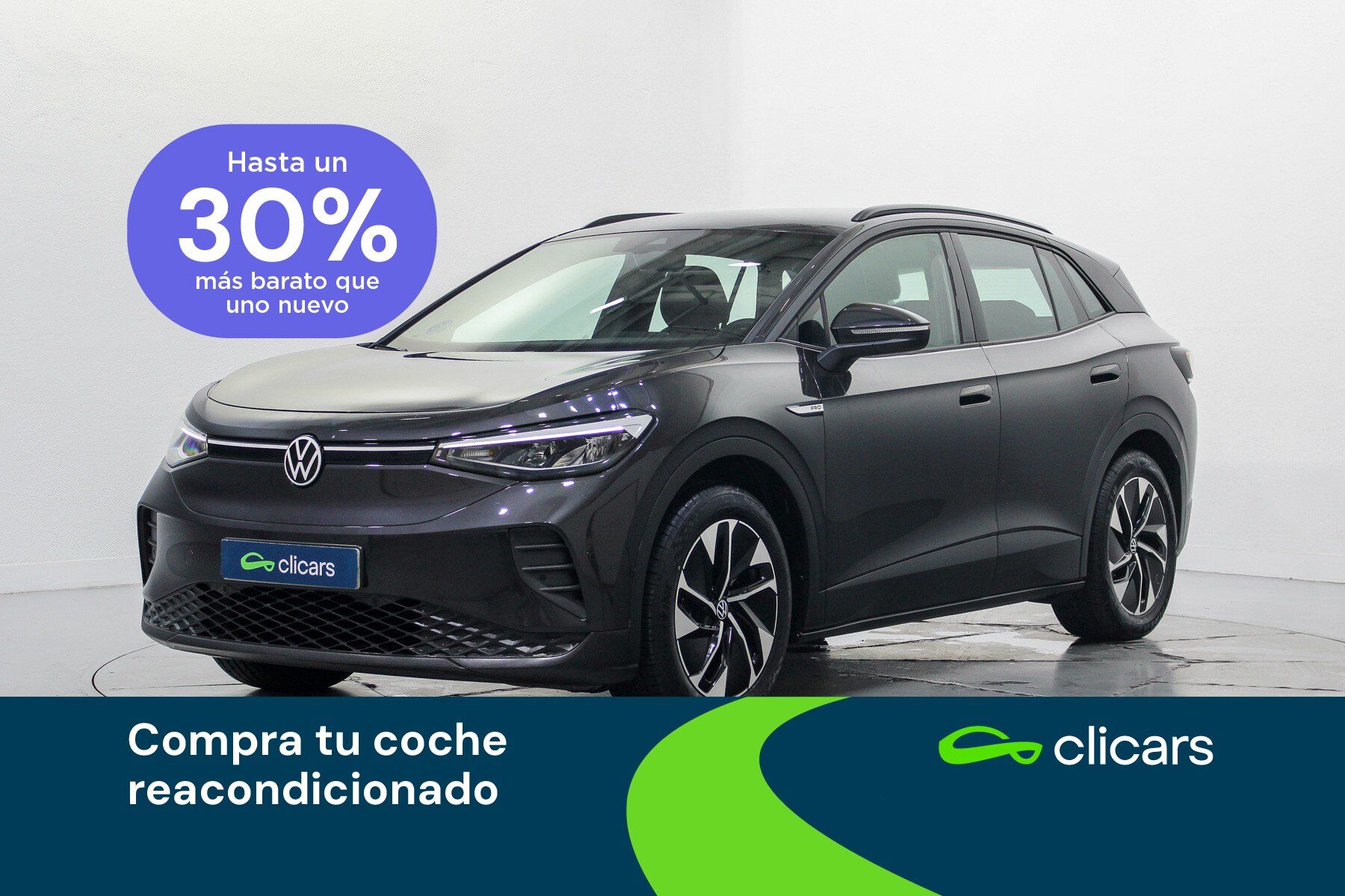 VOLKSWAGEN ID4 (ID.4 Pro Performance 150KW 77Kwh) en Madrid