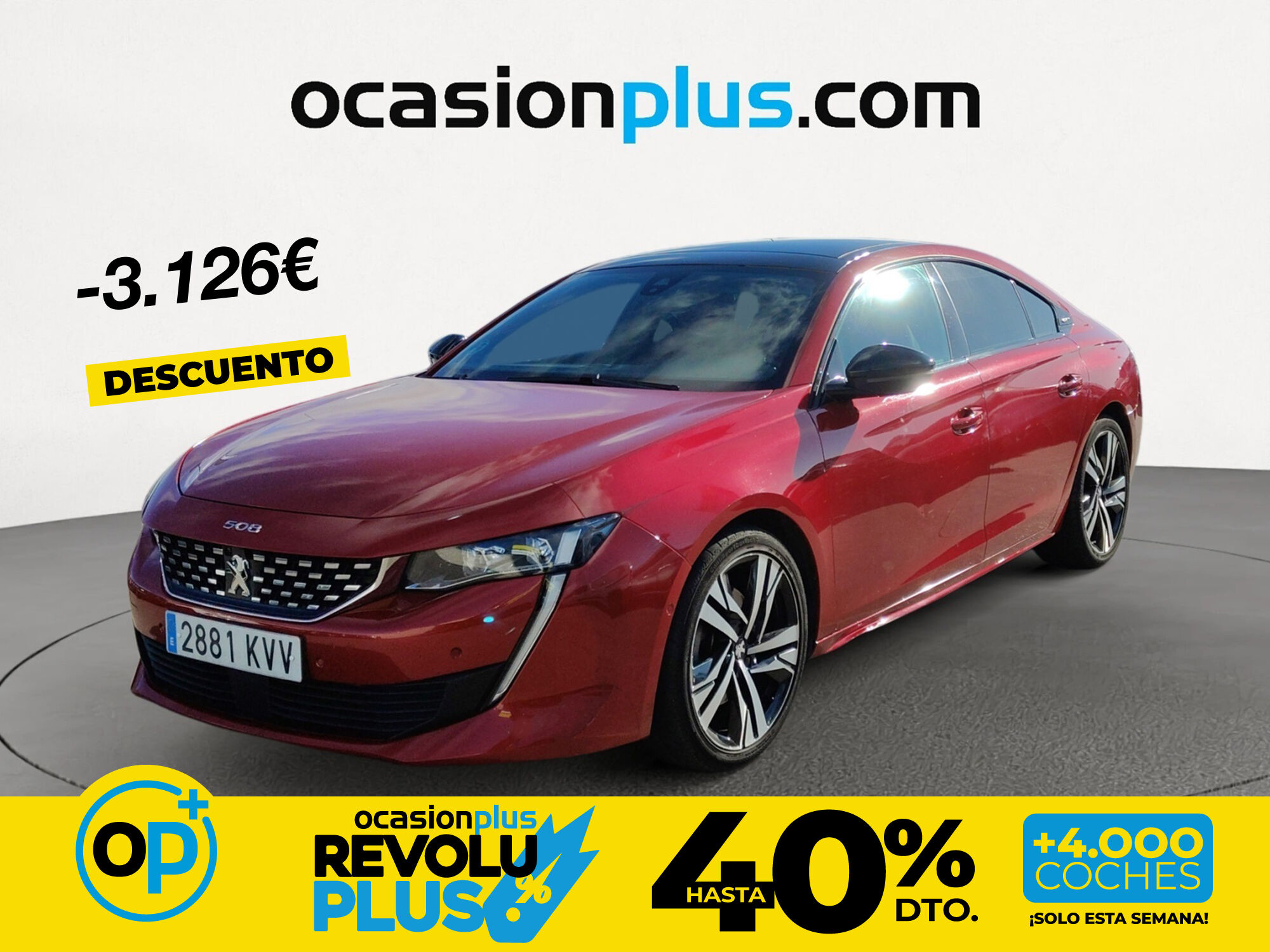 Foto del PEUGEOT 508 1.6 PureTech S&S GT EAT8 225