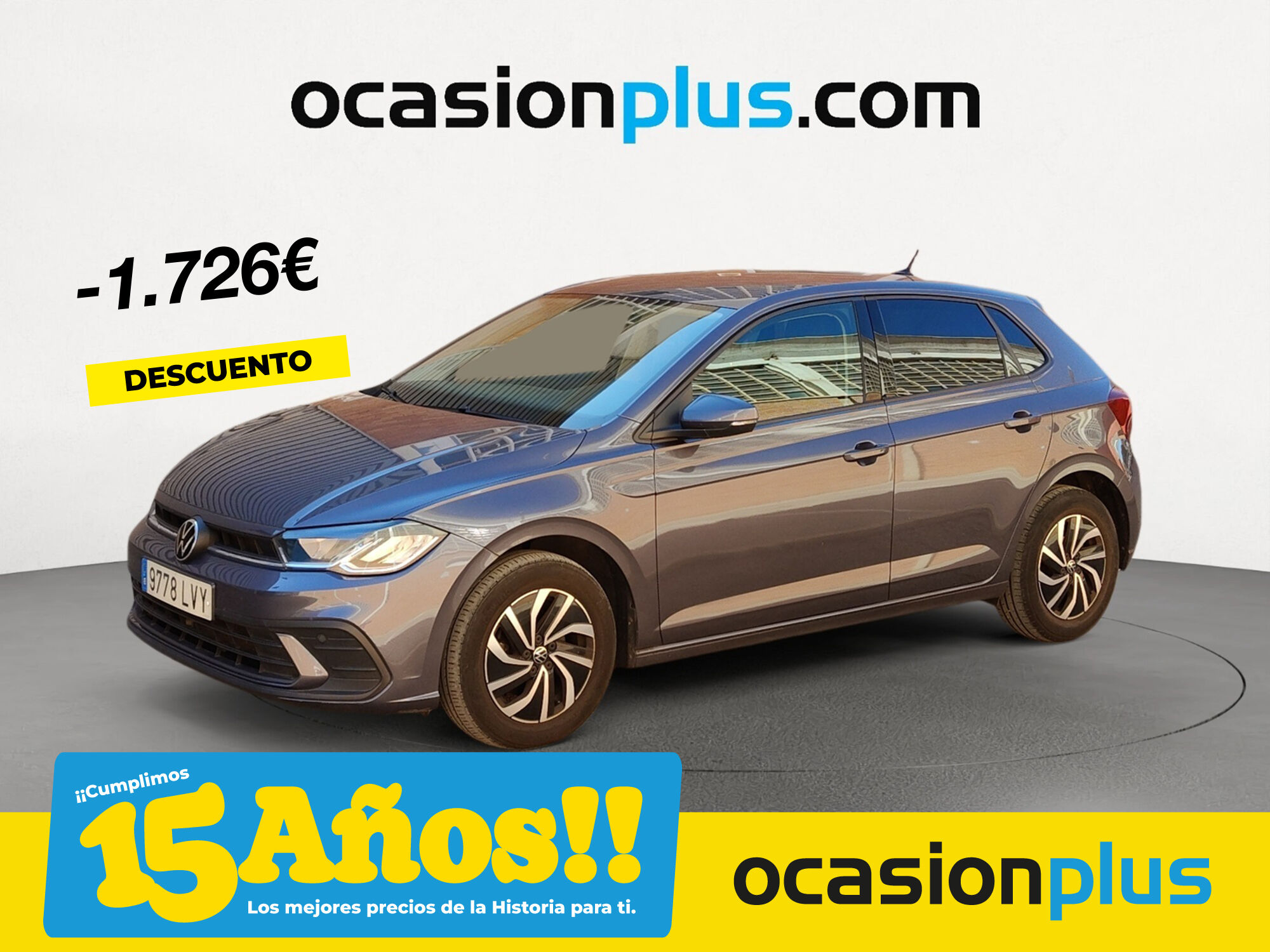 VOLKSWAGEN Polo (Life 1.0 TSI 81 kW (110 CV) DSG) en Madrid