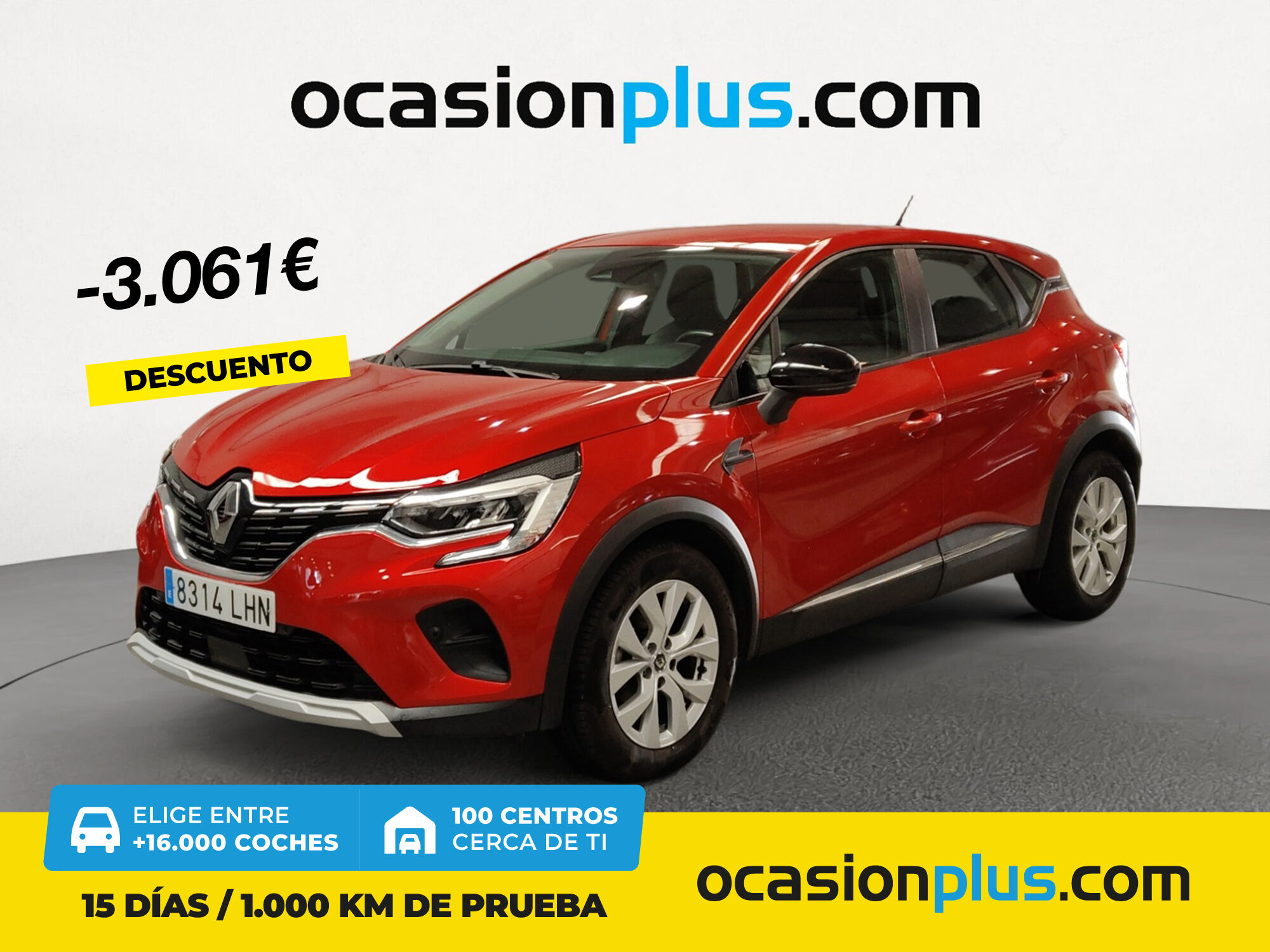 RENAULT Captur (Intens Blue dCi 70 kW (95 CV)) en Madrid