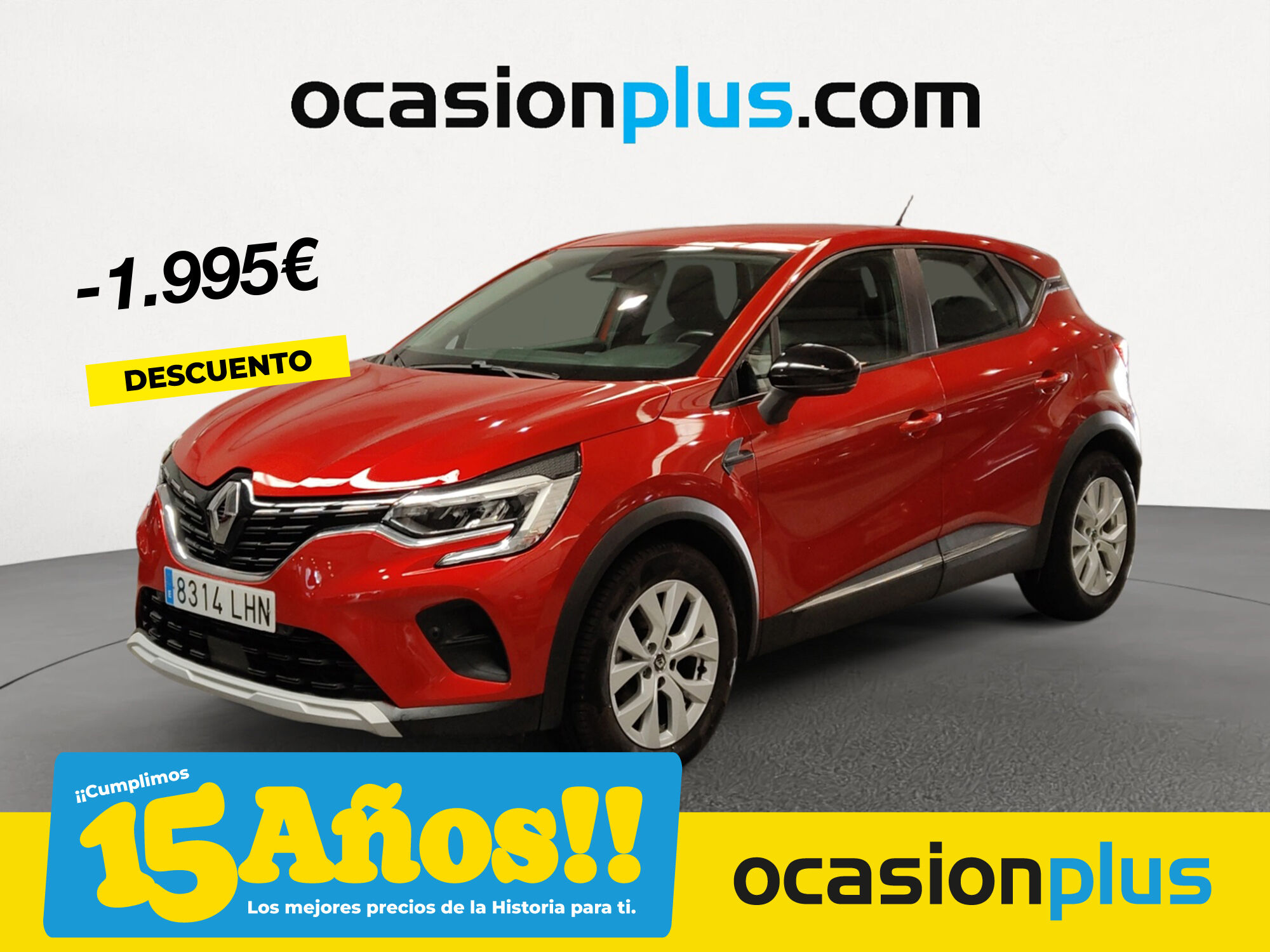 RENAULT Captur (Intens Blue dCi 70 kW (95 CV)) en Madrid