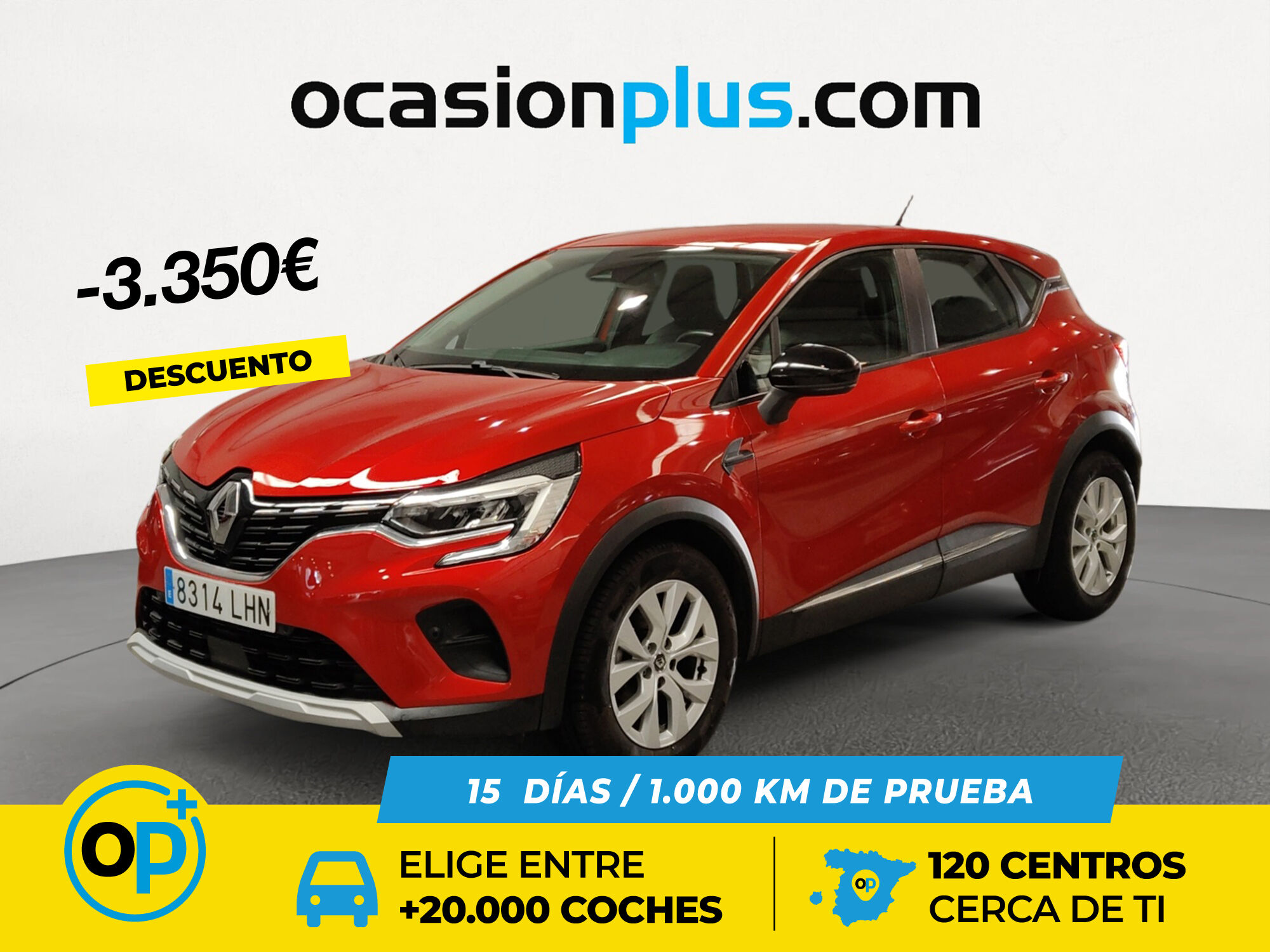 RENAULT Captur (Intens Blue dCi 70 kW (95 CV)) en Madrid