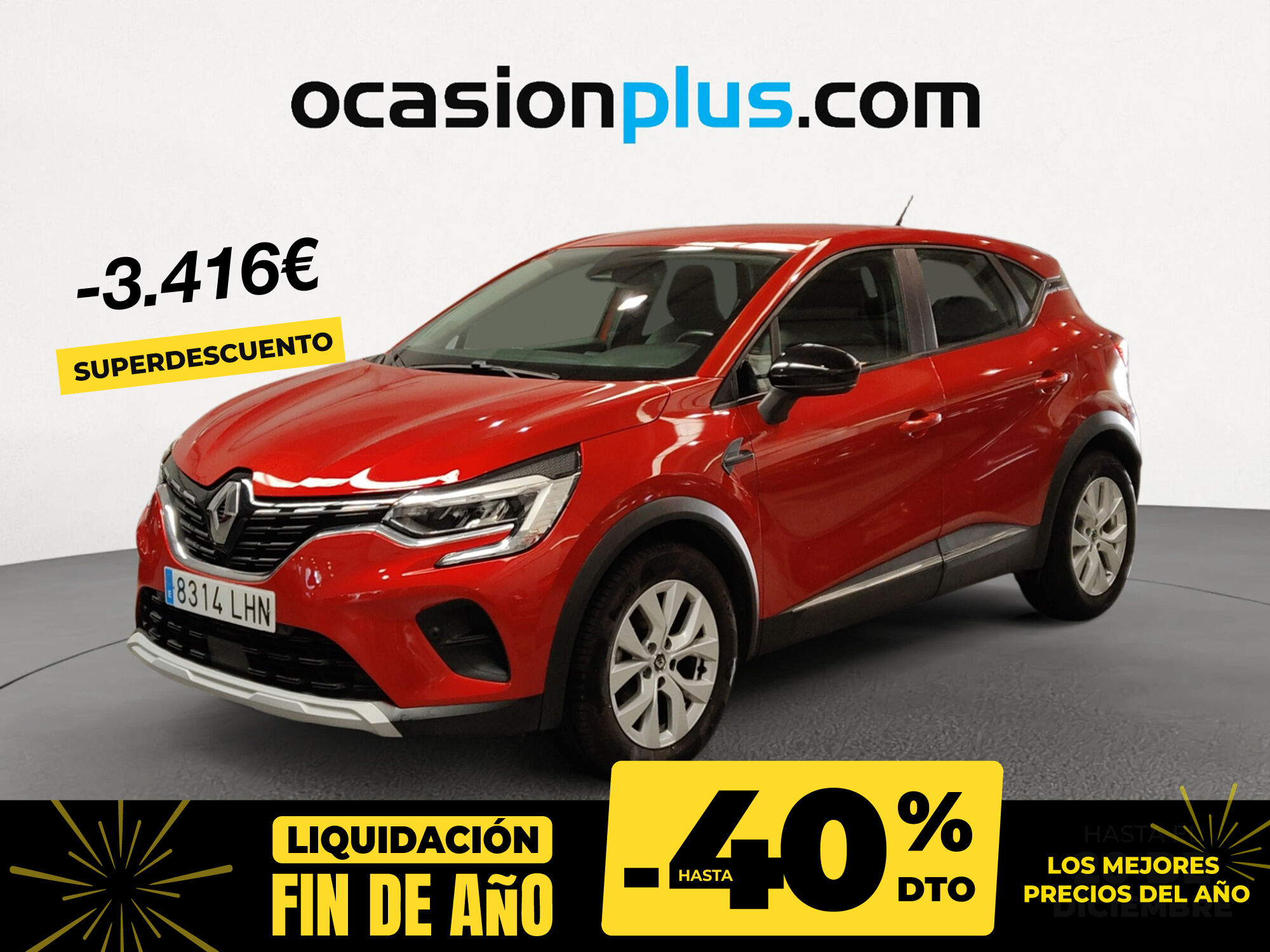 RENAULT Captur (Intens Blue dCi 70 kW (95 CV)) en Madrid