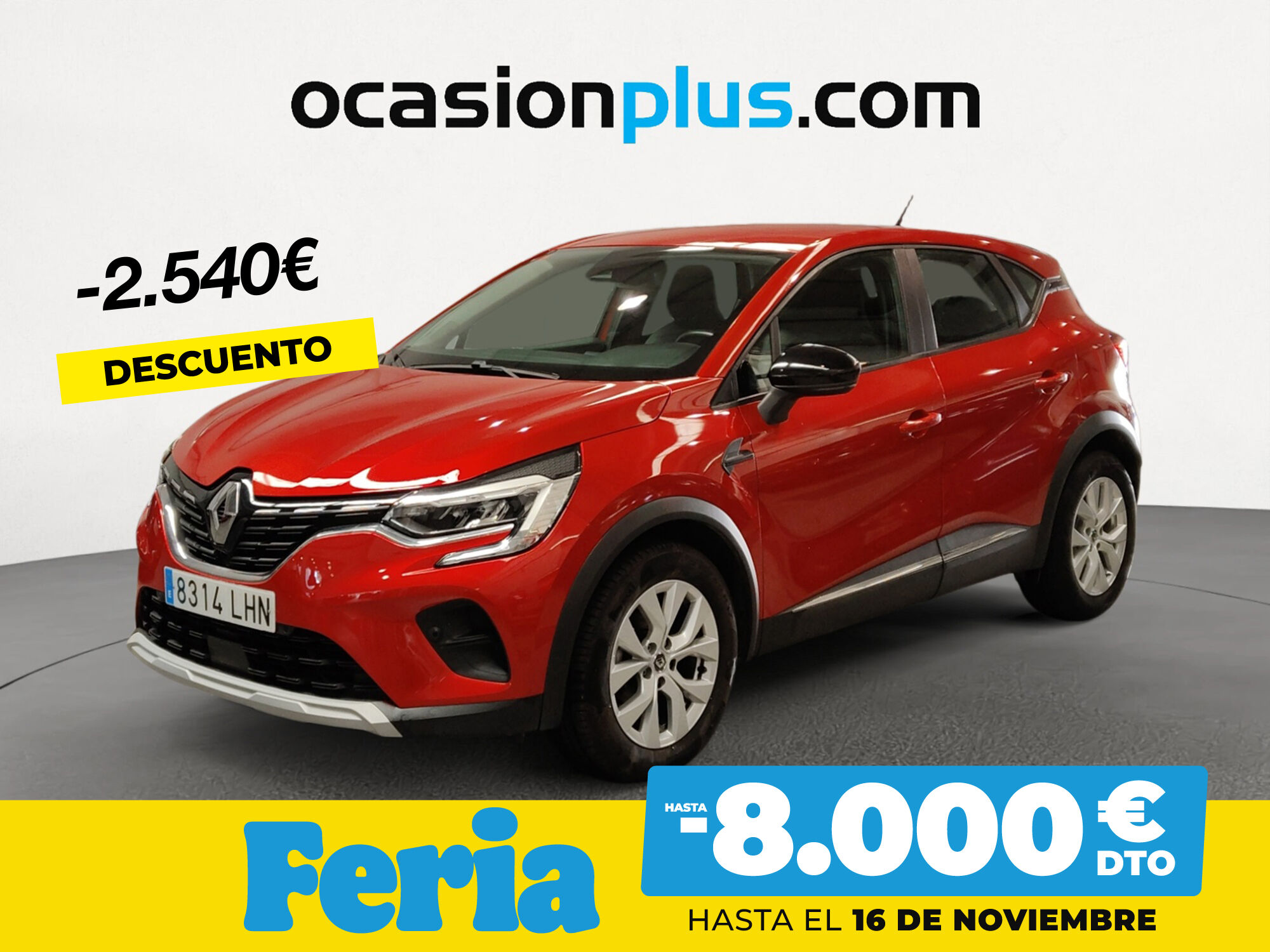 RENAULT Captur (Intens Blue dCi 70 kW (95 CV)) en Madrid