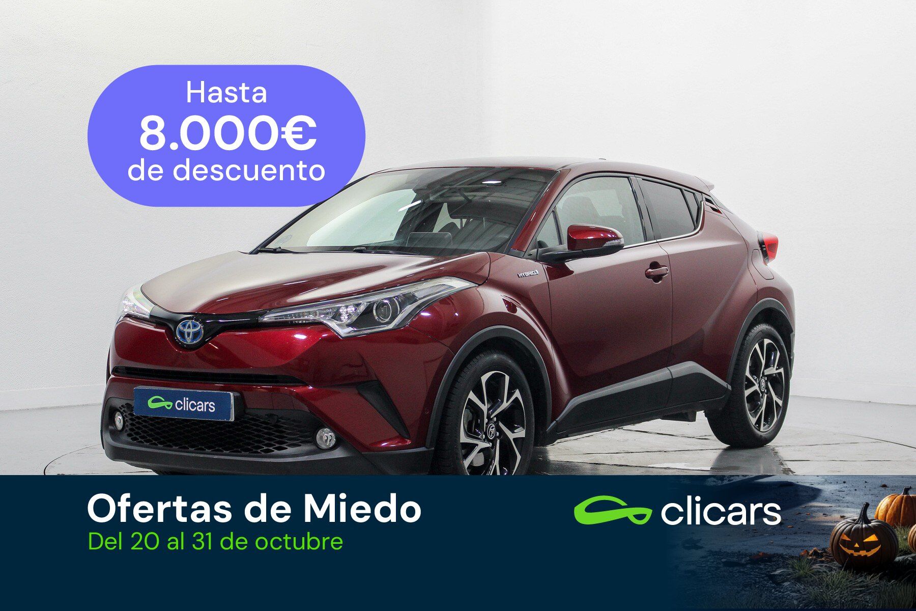 TOYOTA C-HR (C-HR 125H Advance) en Madrid
