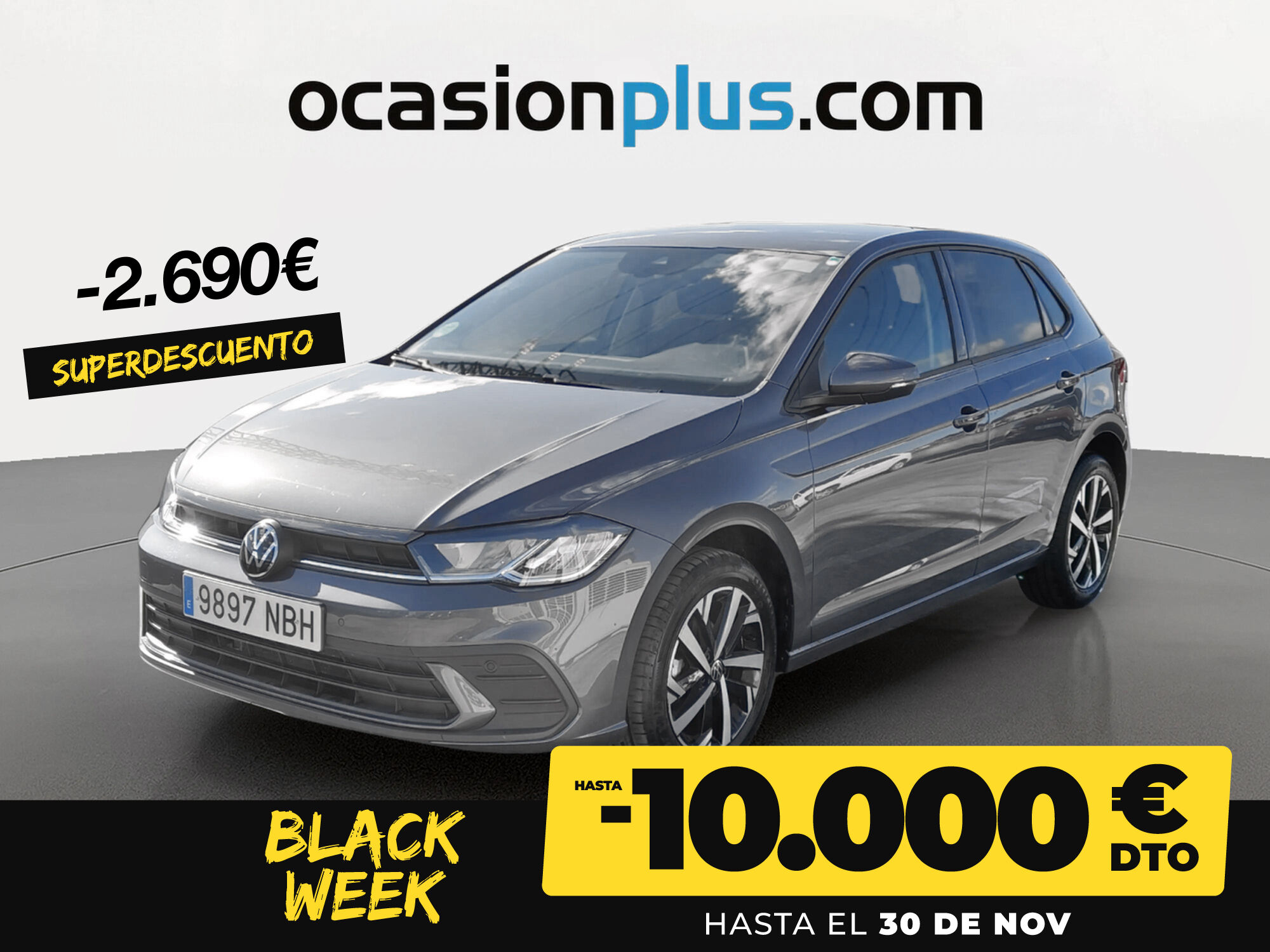 VOLKSWAGEN Polo (``Más`` 1.0 TSI 70 kW (95 CV) DSG) en Madrid