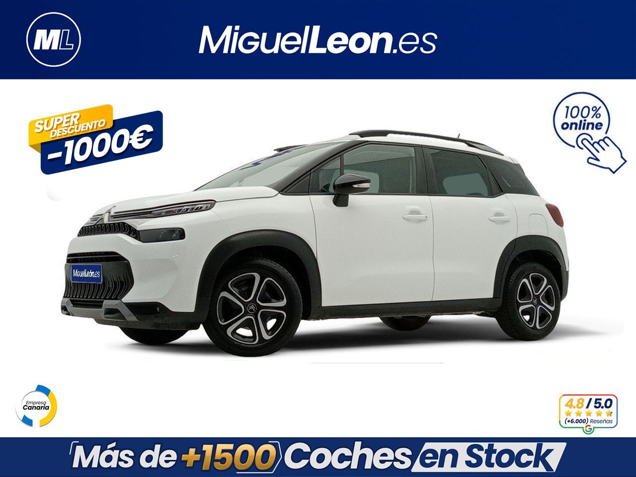 CITROEN C3 Aircross (PureTech 81kW (110CV) S&S Feel) en Palmas, Las