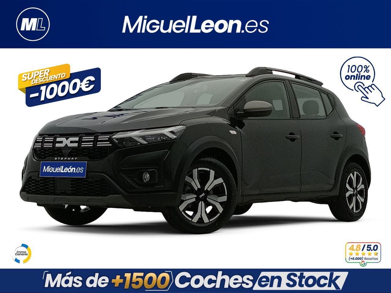 DACIA Sandero (Stepway Extreme Go TCe 81kW (110CV)) en Palmas, Las