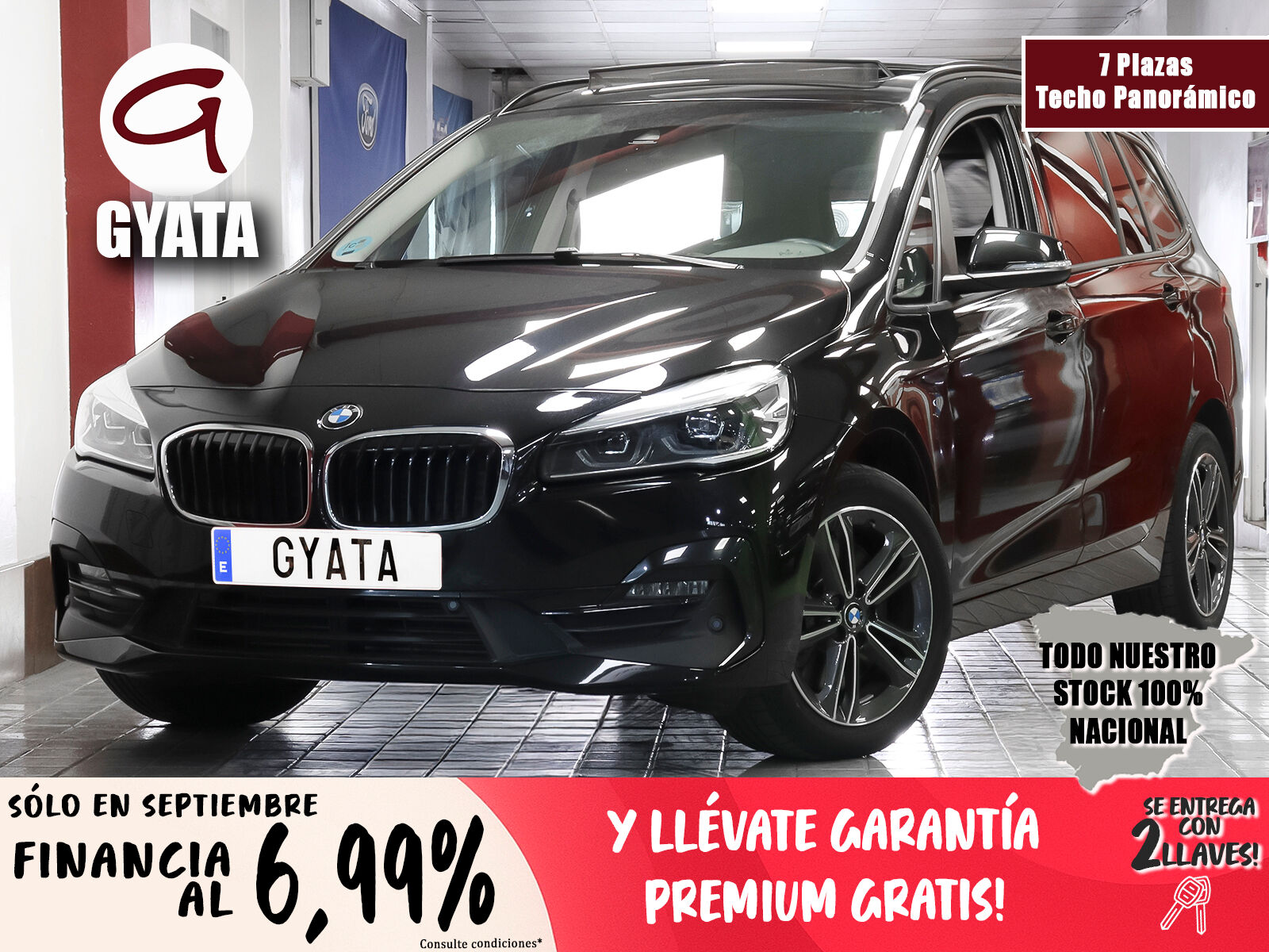 BMW Serie 2 (218d Gran Tourer 110 kW (150 CV)) en Madrid