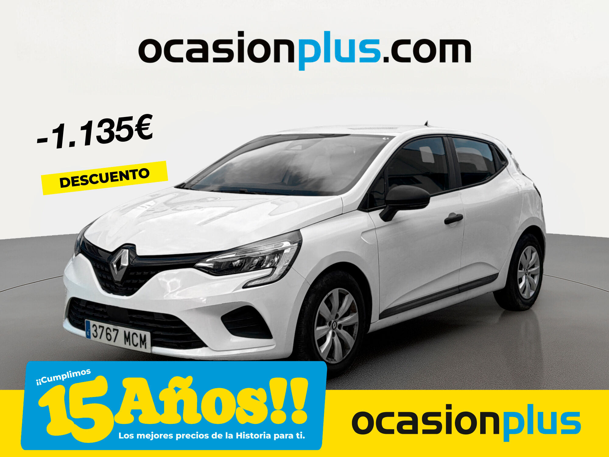 RENAULT Clio (Authentique SCe 48 kW (65 CV)) en Madrid
